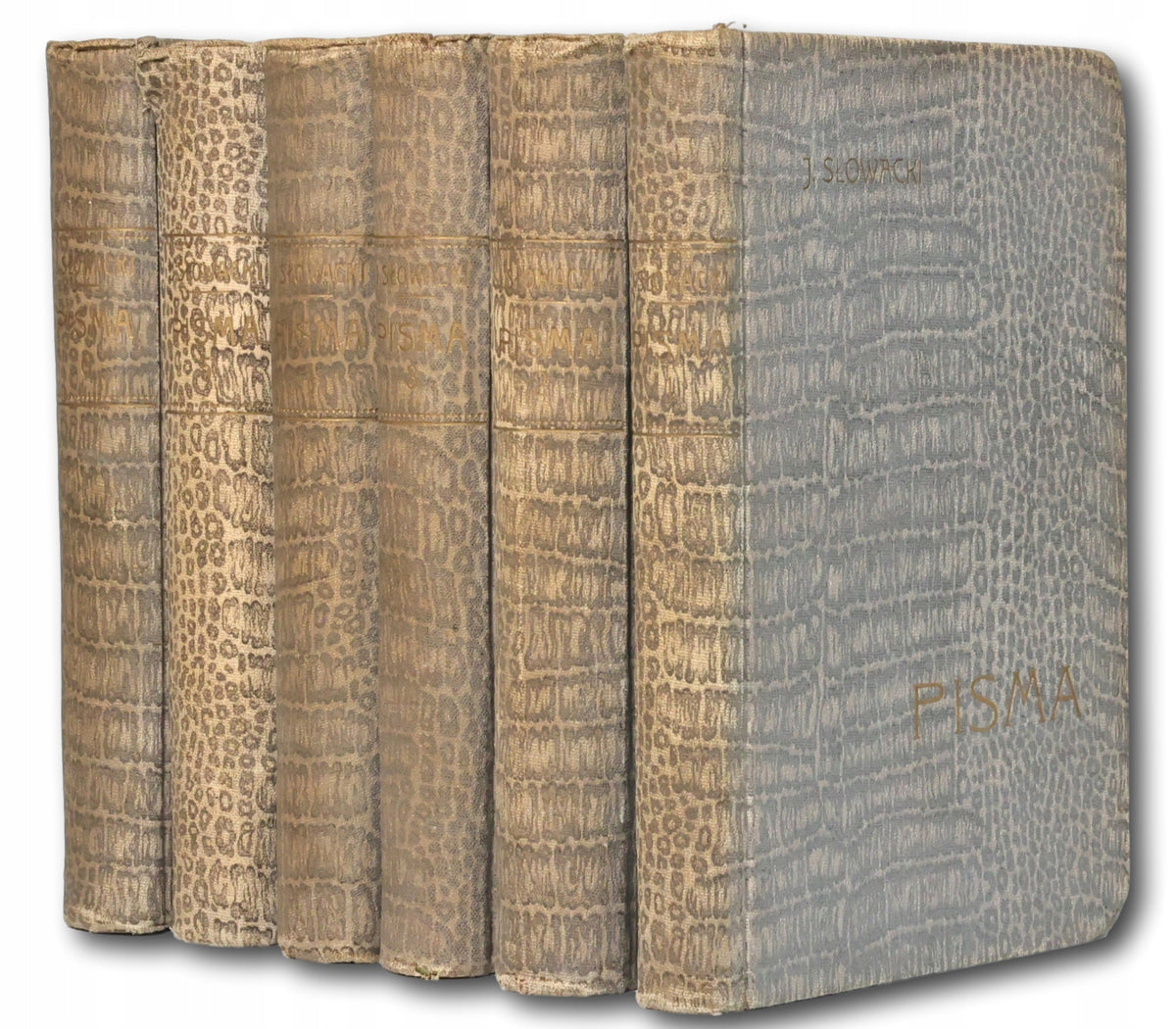Pisma Juliusza Słowackiego t. I-VI [1909]
