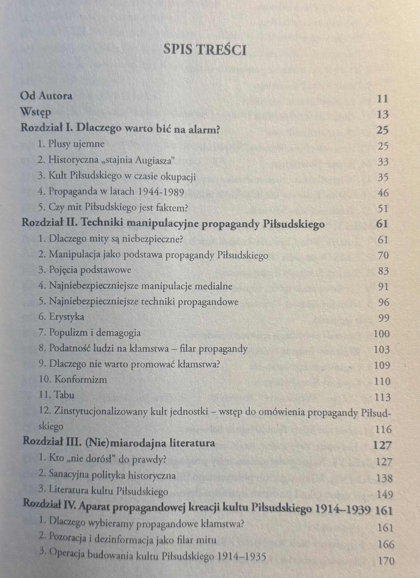 Mit Marszałka Brunon Różycki [dedykacja odautorska]