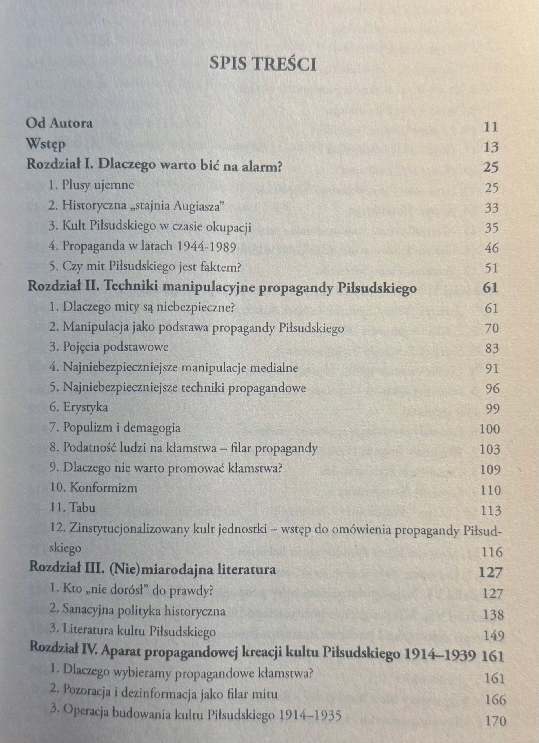Mit Marszałka Brunon Różycki [dedykacja odautorska]