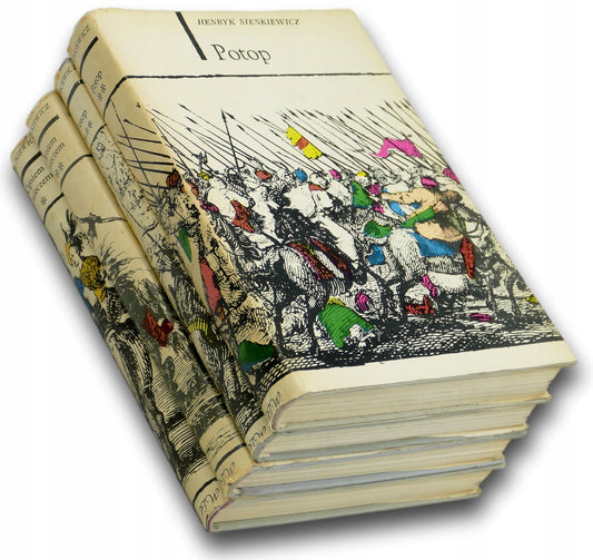 Ogniem i mieczem Tom 1-2 + Potop Tom 2-3 - Henryk Sienkiewicz