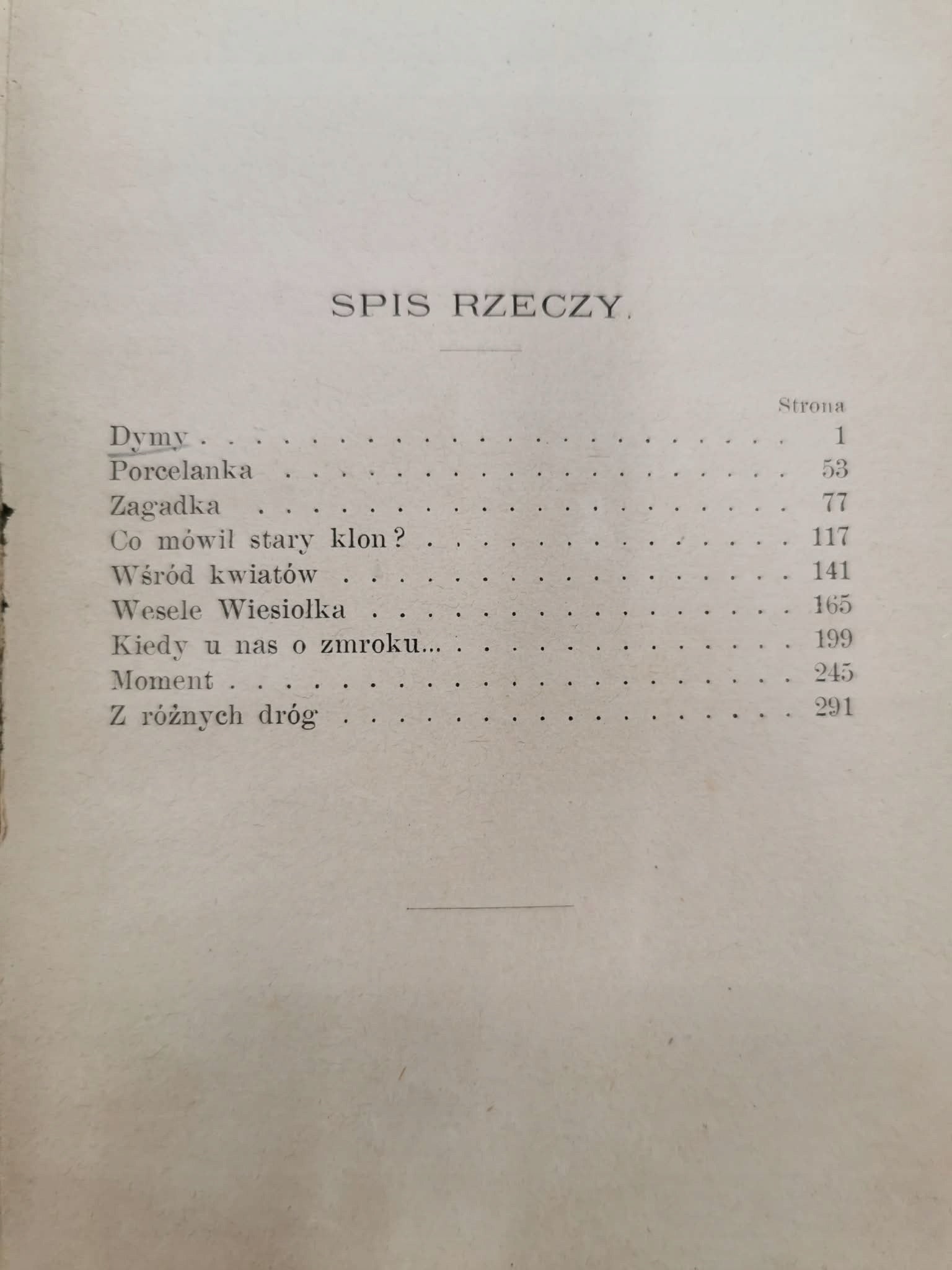 Chwile, E. Orzeszkowa [wydanie pierwsze][Kraków 1901]