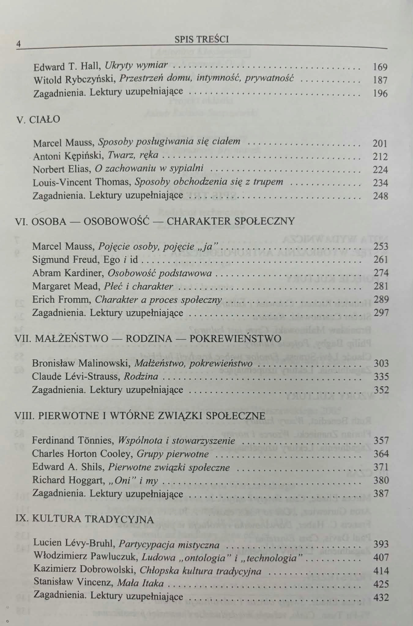 Antropologia kultury. Zagadnienia i wybór tekstów