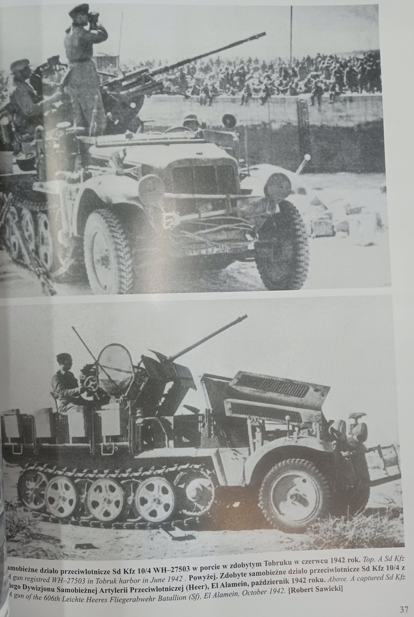 Sd Kfz 10/4 nr 172 Janusz Ledwoch