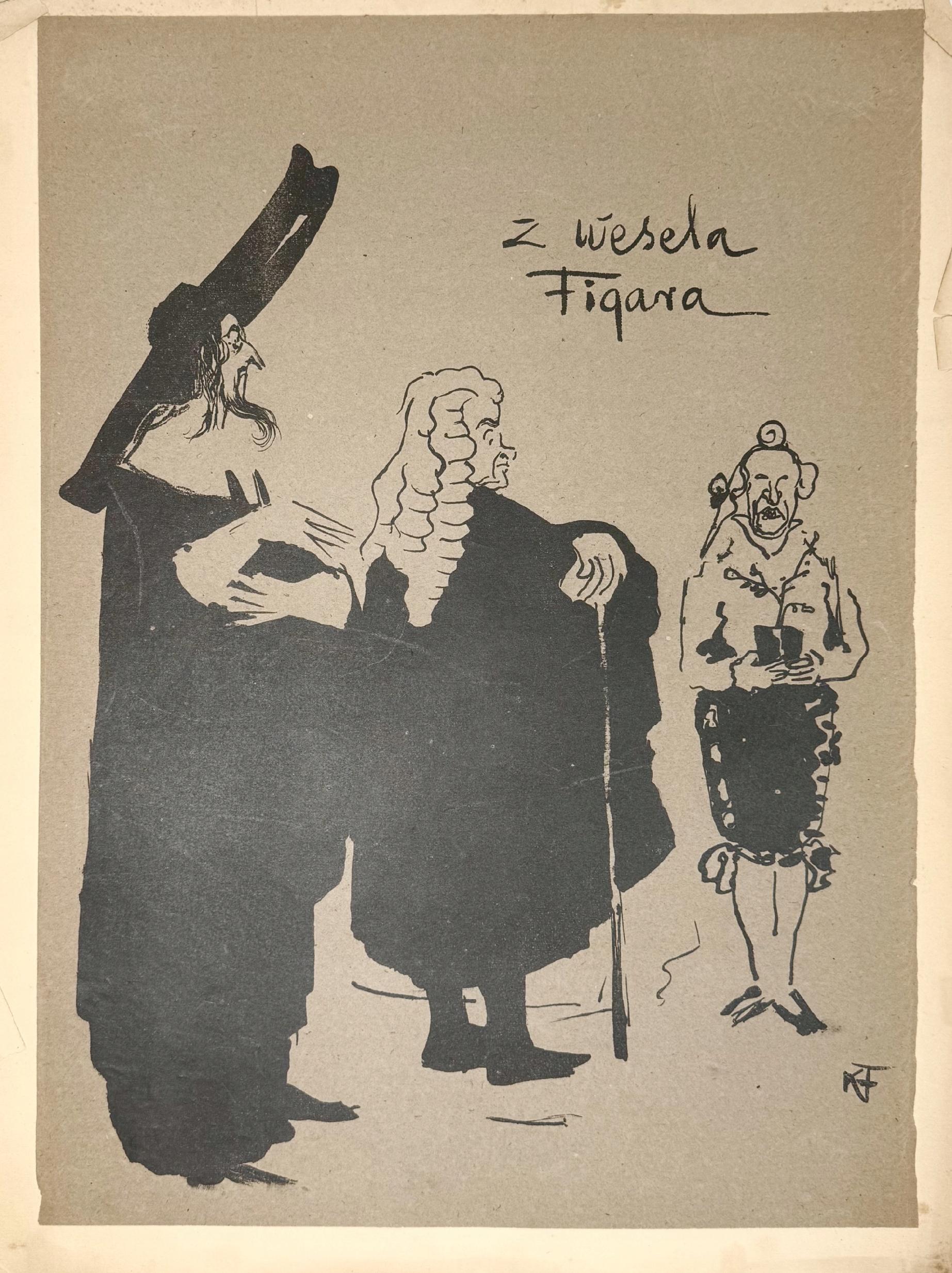 Teka Melpomeny. Autolitografie Komplet [Kraków 1904][rzadkie]