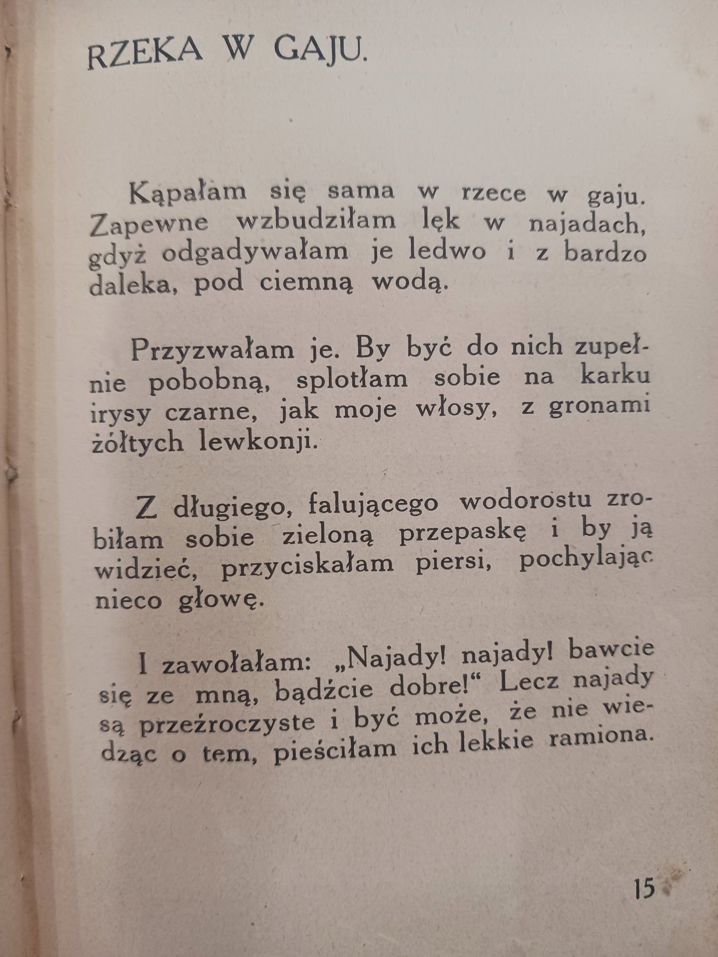 Pieśni Bilitis Piotr Louys przekład Leopold Staff [wydanie z roku 1920]