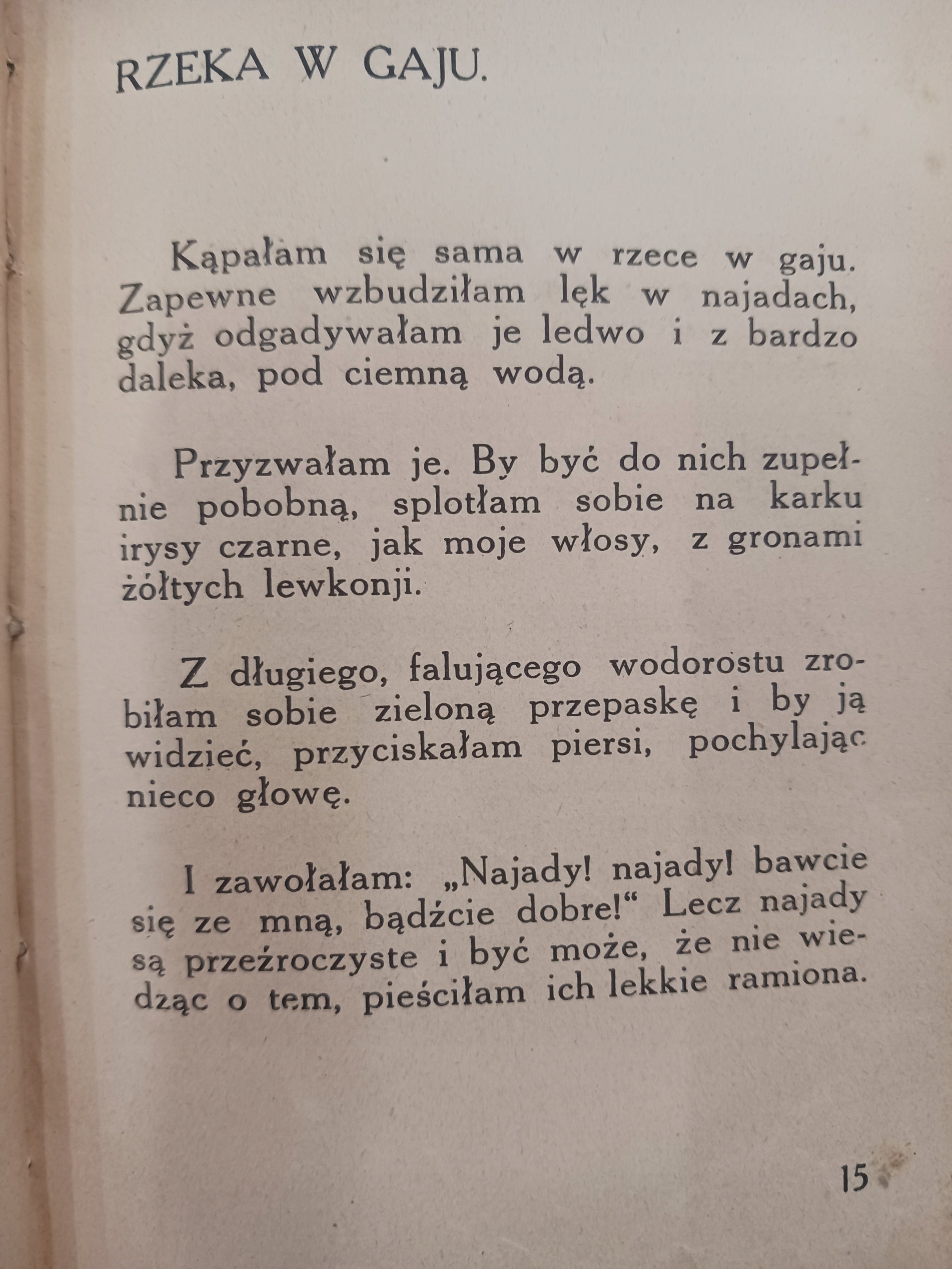 Pieśni Bilitis Piotr Louys przekład Leopold Staff [wydanie z roku 1920]