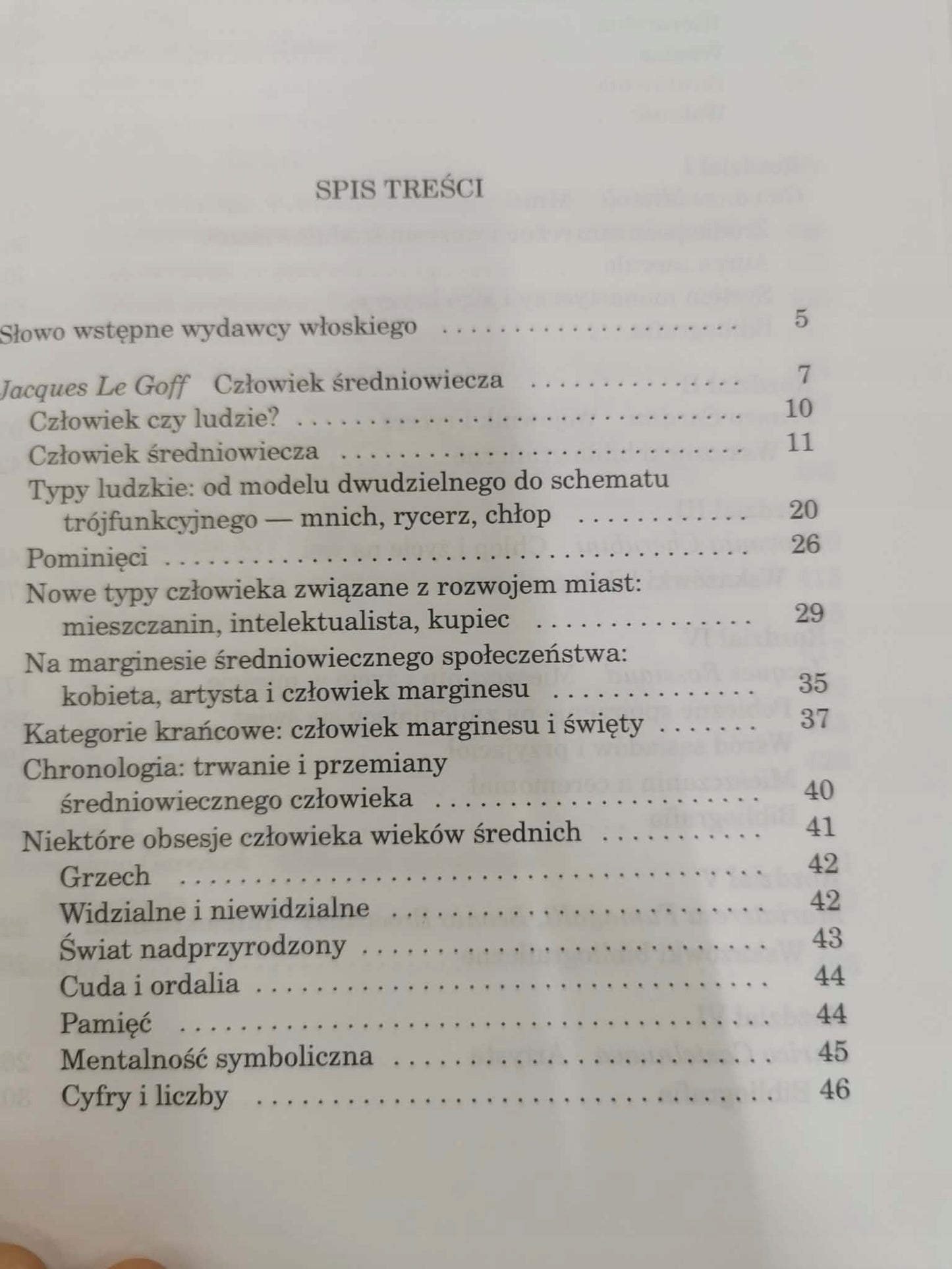 Człowiek średniowiecza, Jacques Le Goff