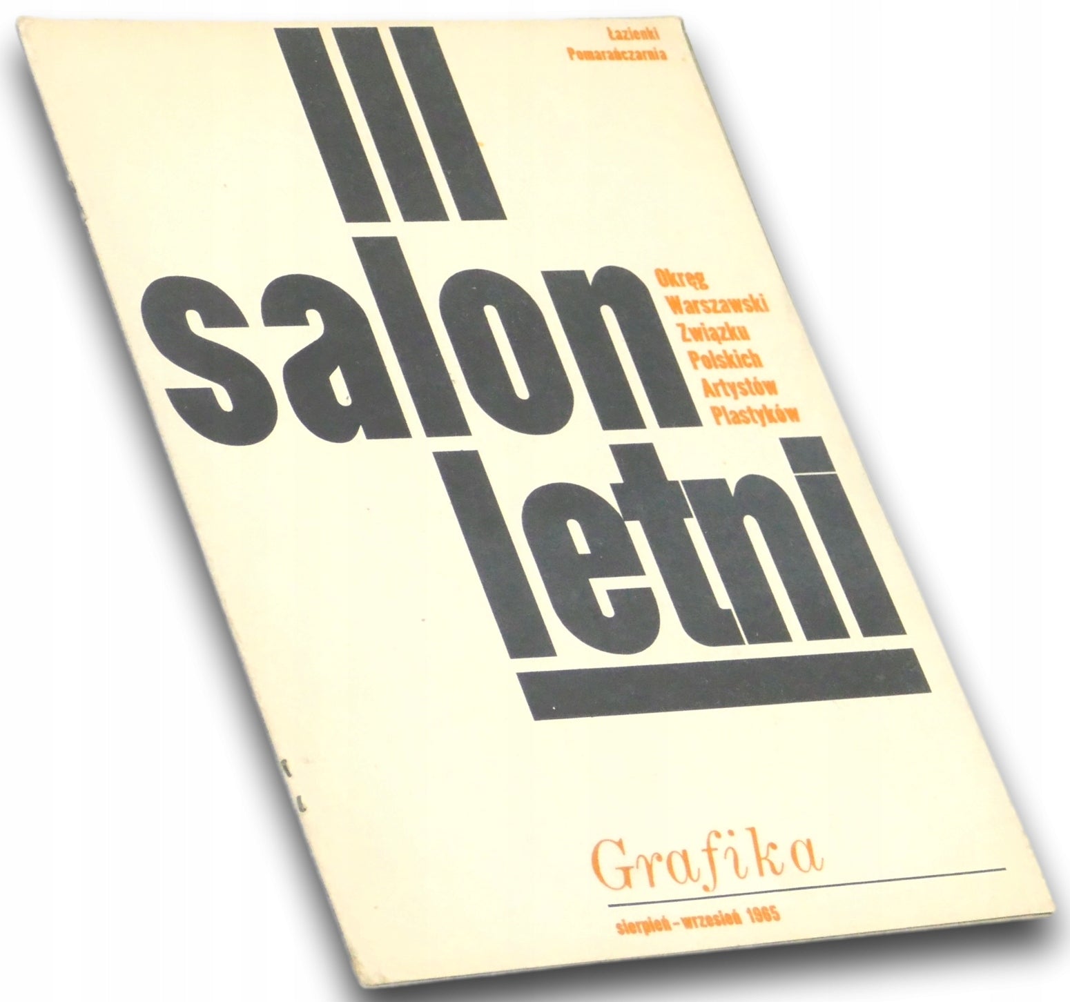 III salon letni Grafika sierpień - wrzesień 1965 katalog