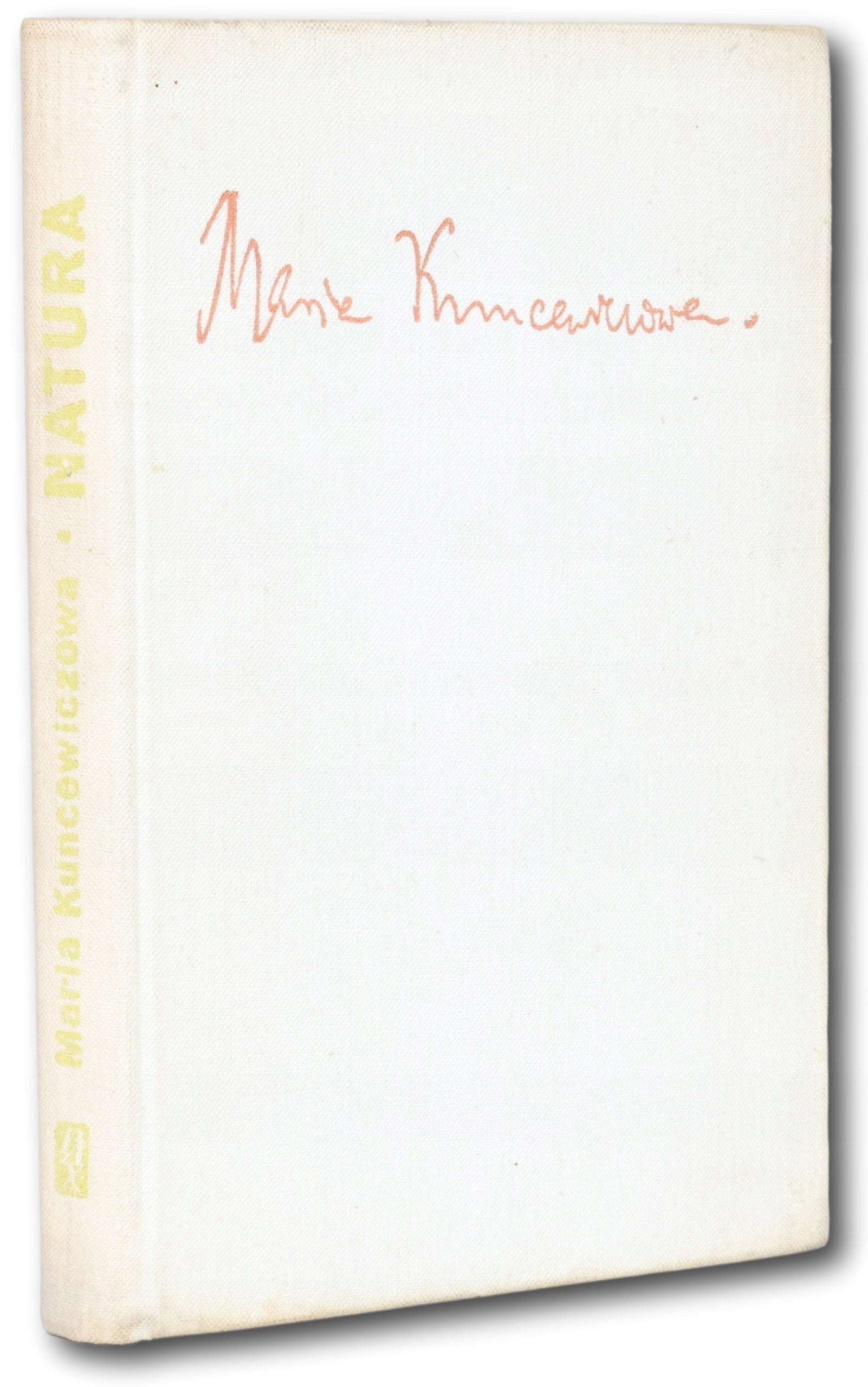 Kuncewiczowa Maria, Natura (dedykacja autorki dla H. Zaworskiej) [1975]