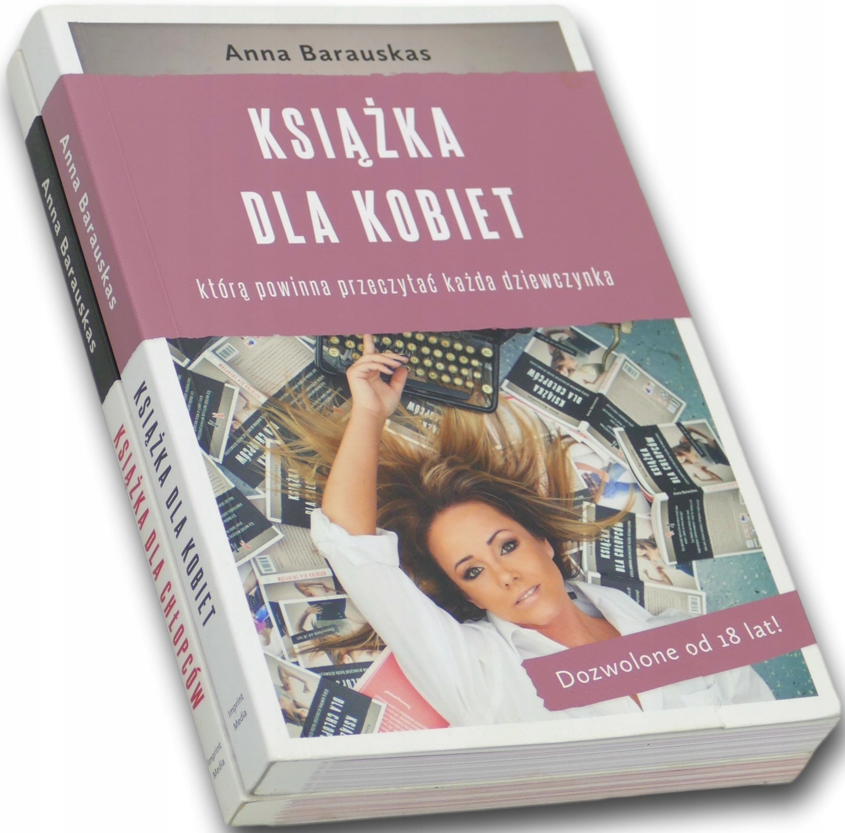 Książka dla kobiet / Książka dla chłopców, Barauskas Anna [AUTOGRAF]
