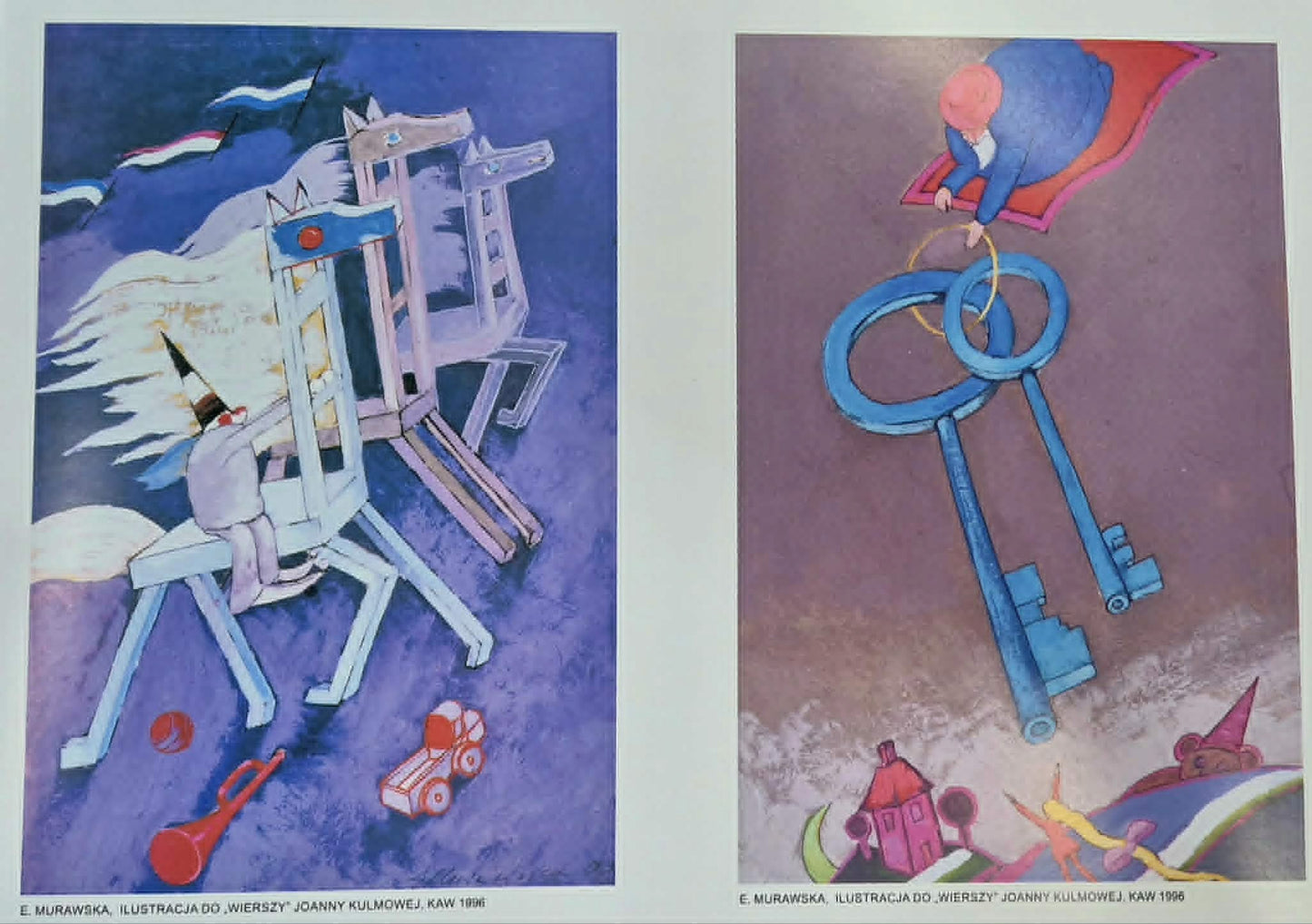 Elżbieta Murawska - ilustracje Katalog wystawy Baśniowe Małżeństwo