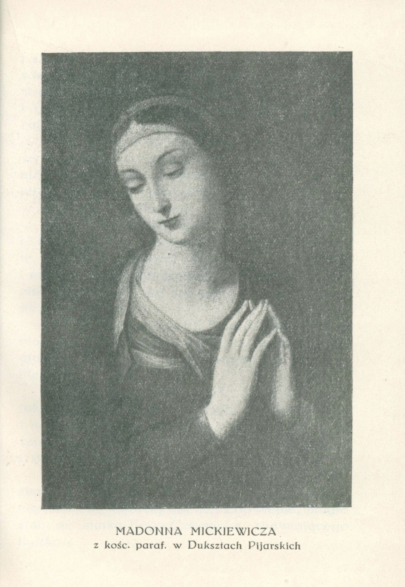Skrudlik Mieczysław Historja obrazu i kultu Najświętszej Maryi Panny [1927]