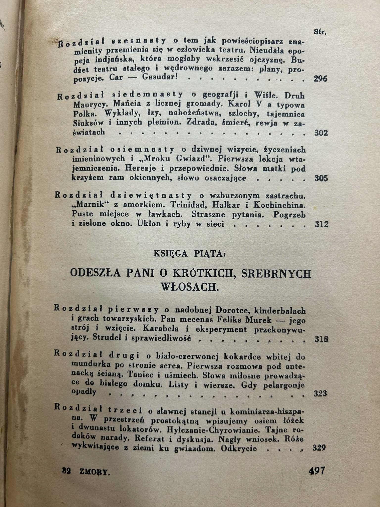 Zmory - Emil Zegadłowicz, il. Zbigniew Pronaszko [1936 r.]