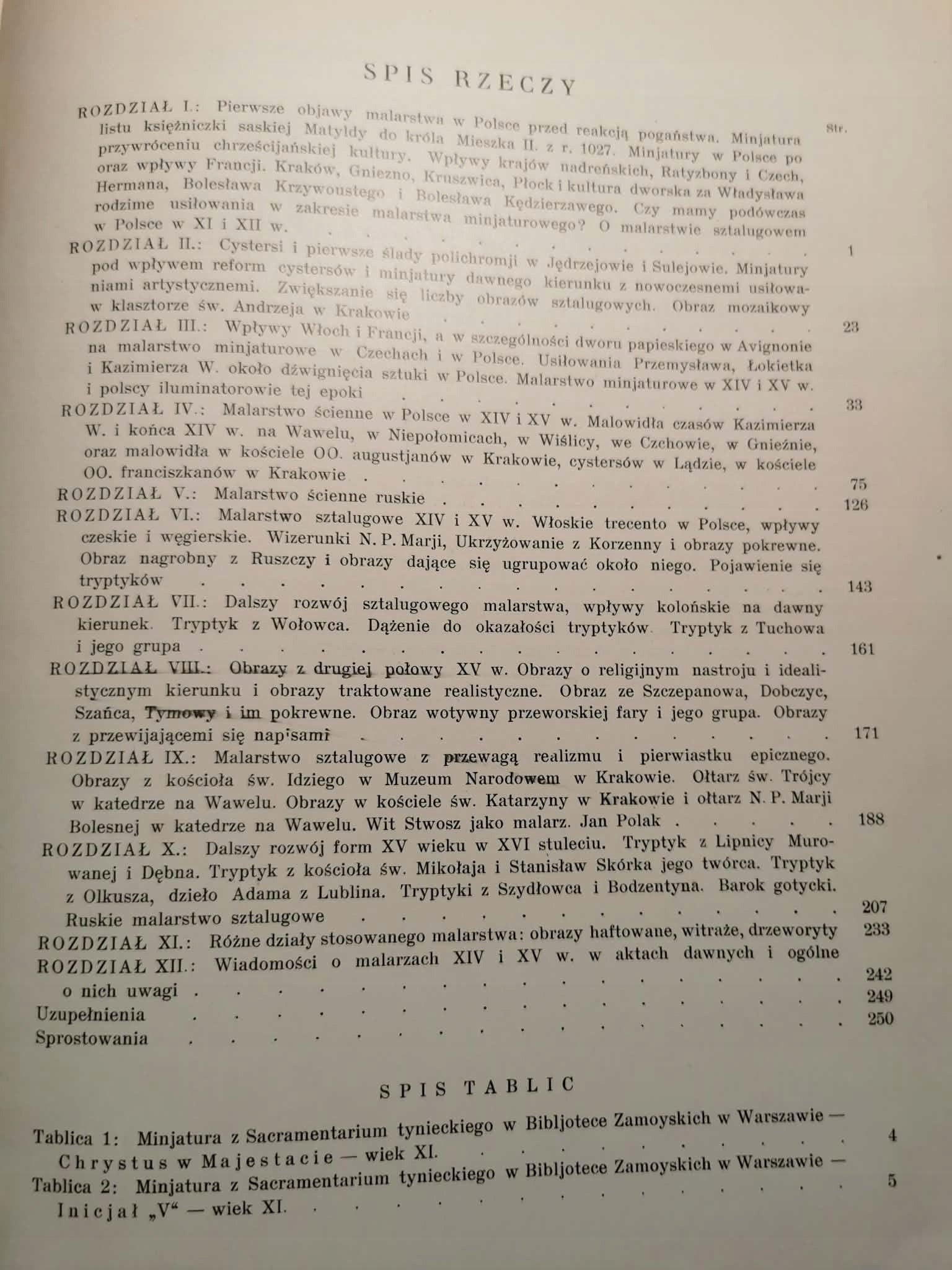 Dzieje Malarstwa w Polsce t. I-III, prof. dr Feliks Kopera [Kraków 1925]