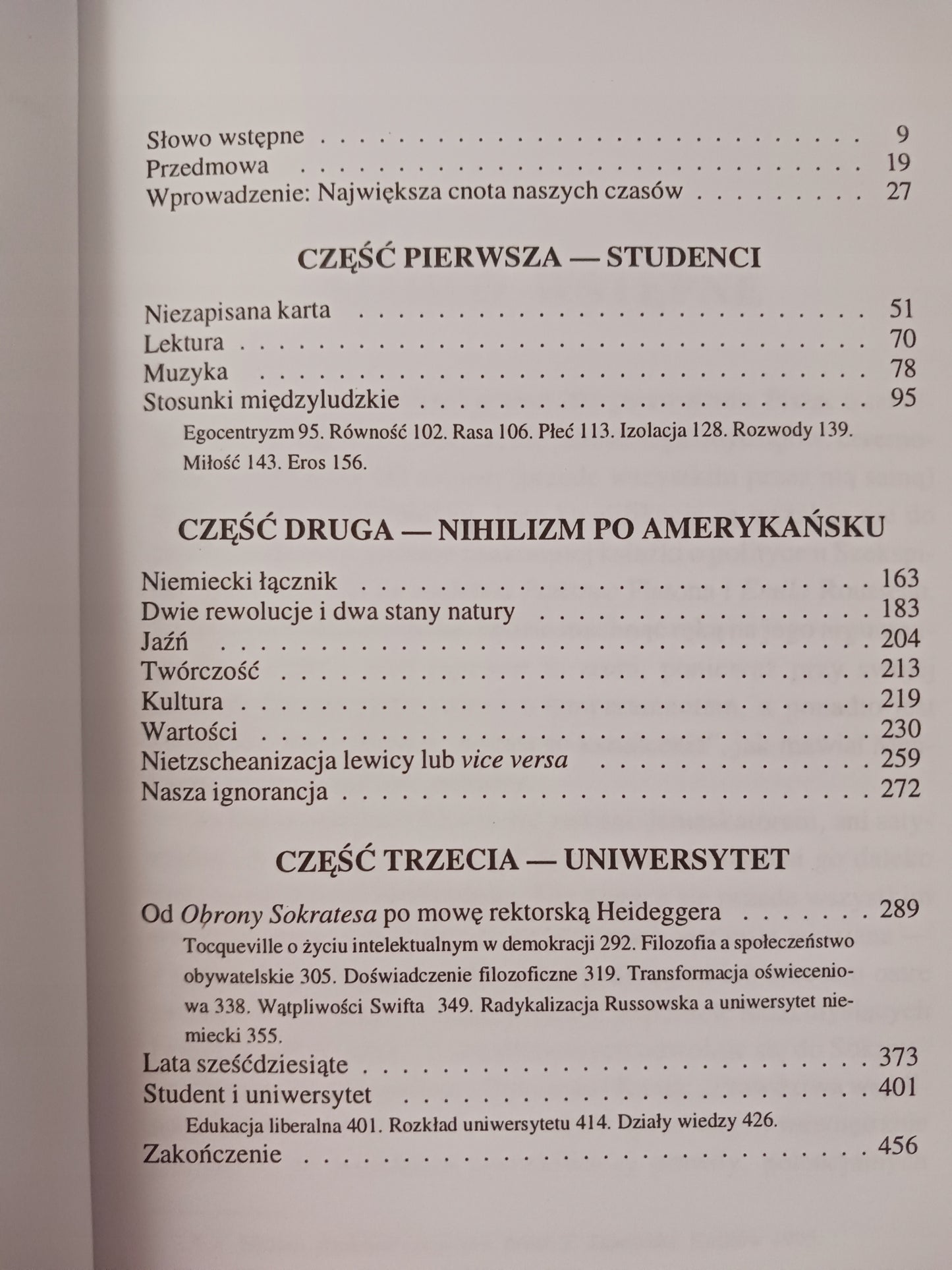 Umysł zamknięty Allan Bloom
