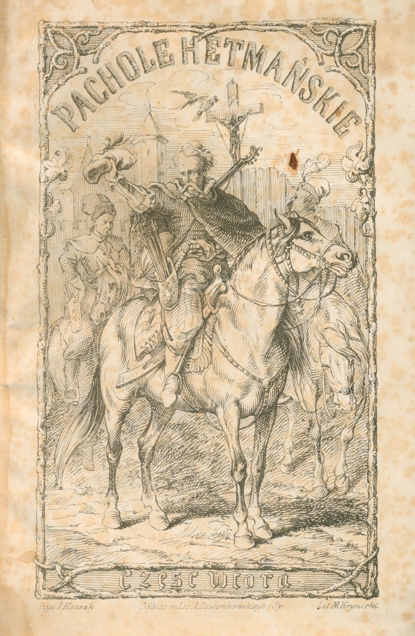 Poezye Wincentego Pola. Pachole hetmańskie [pierwodruk][opr Juliusz Kossak]