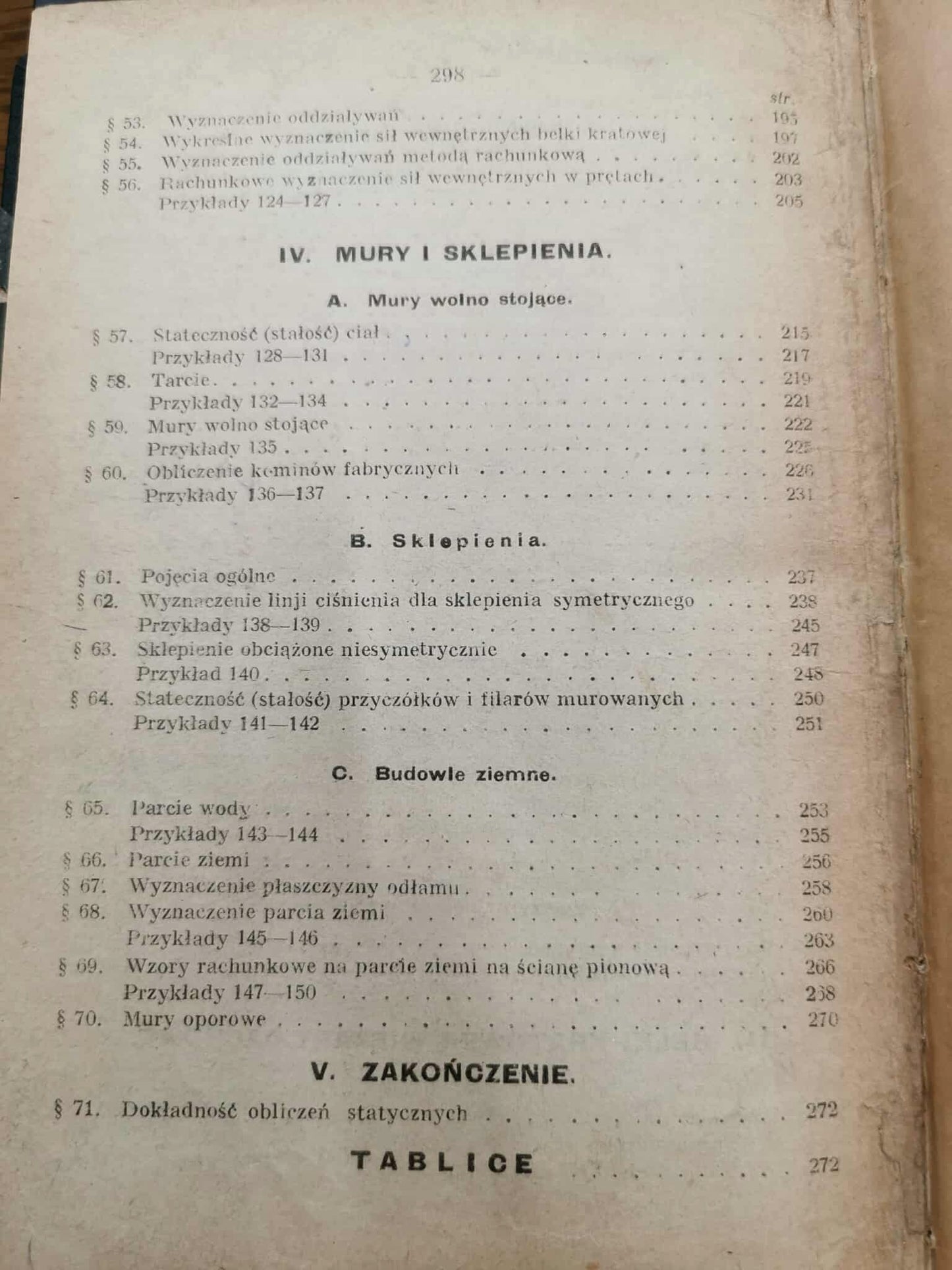 Podręcznik statyki budowli, inż. dr. Stefan Bryła [1920]