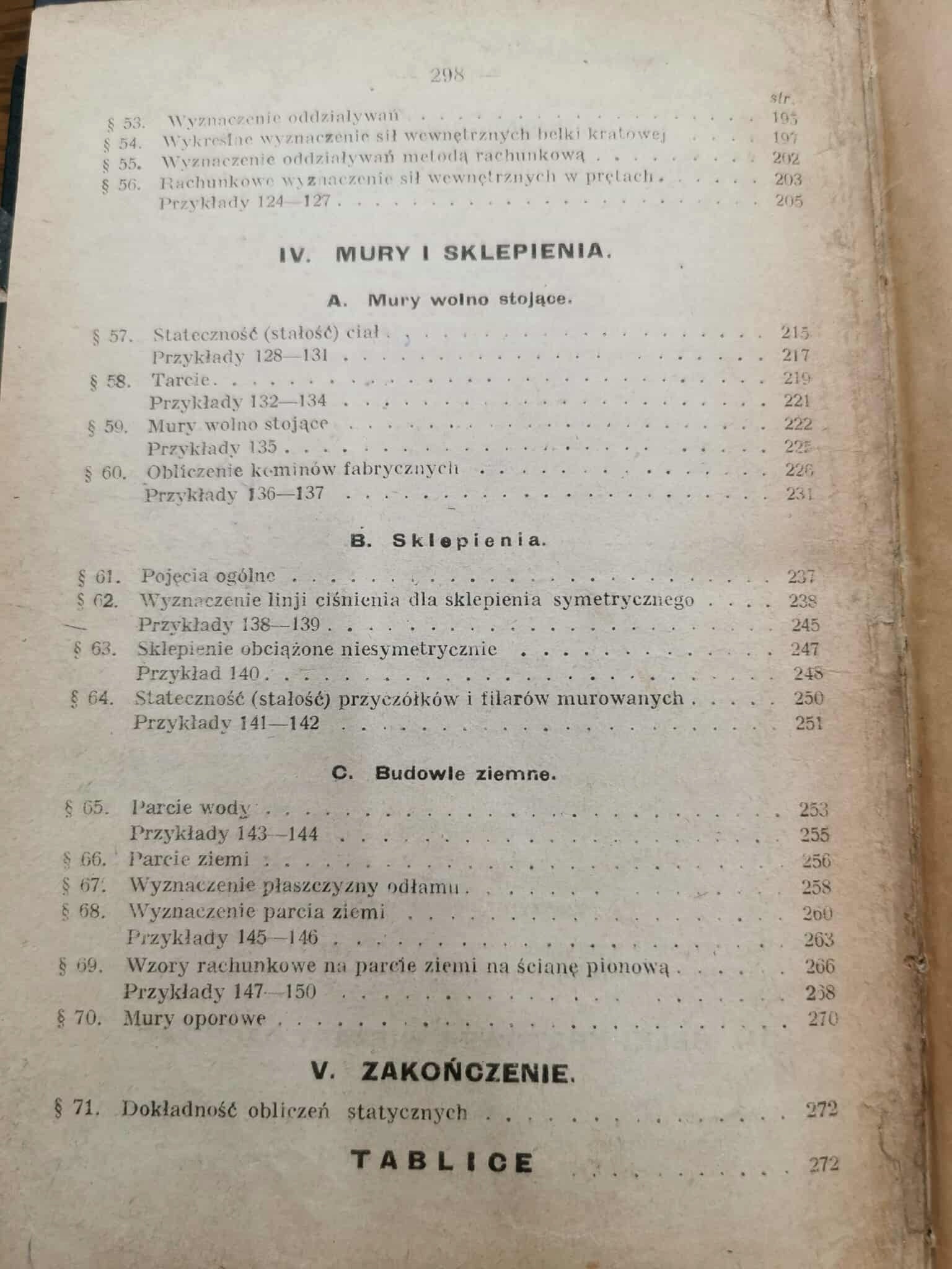 Podręcznik statyki budowli, inż. dr. Stefan Bryła [1920]