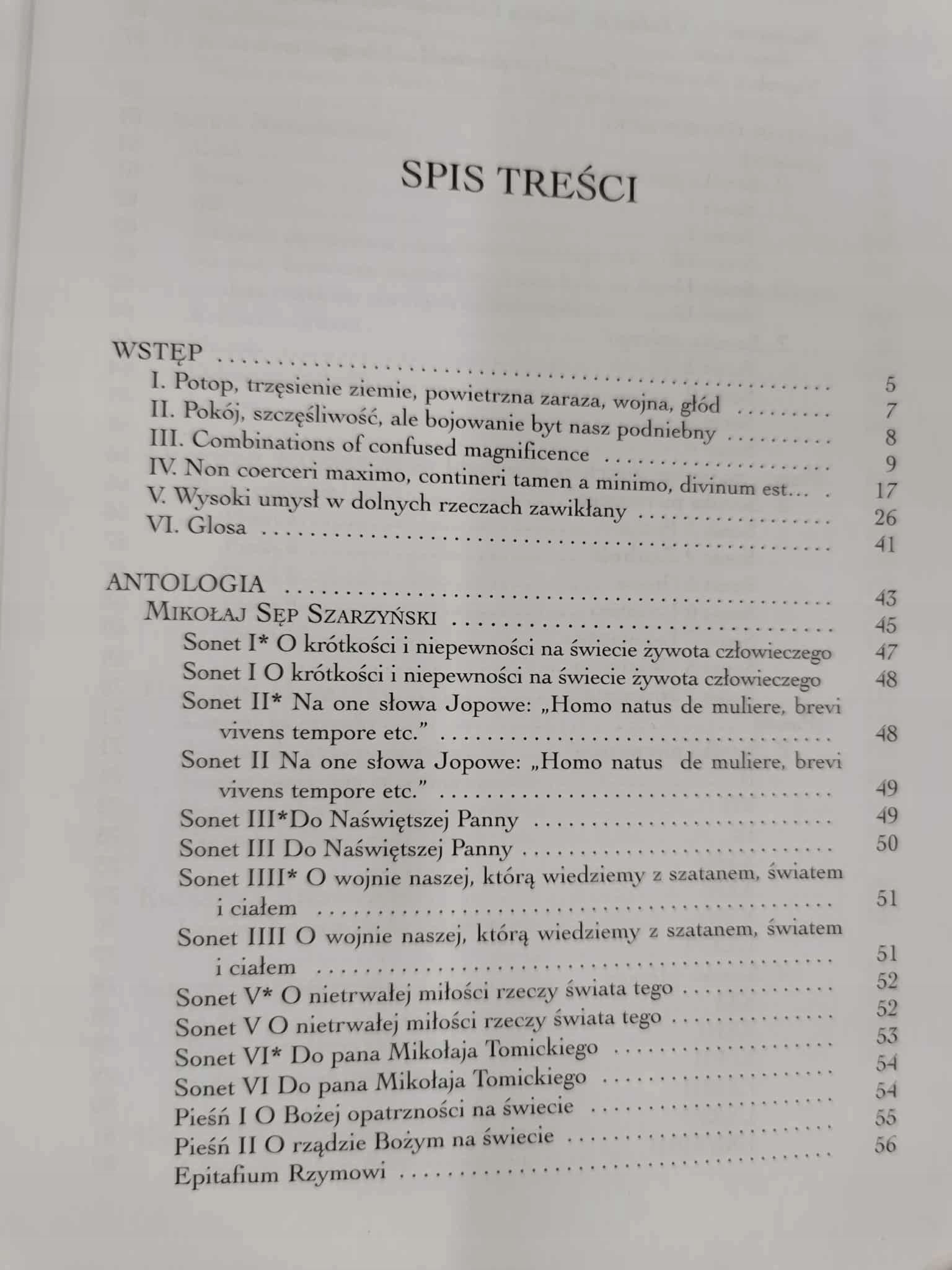Antologia polskiej poezji metafizycznej epoki baroku, Krzysztof Mrowcewicz