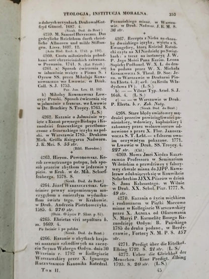 Obraz bibliograficzno-historyczny literatury i nauk w Polsce t. II [1841]