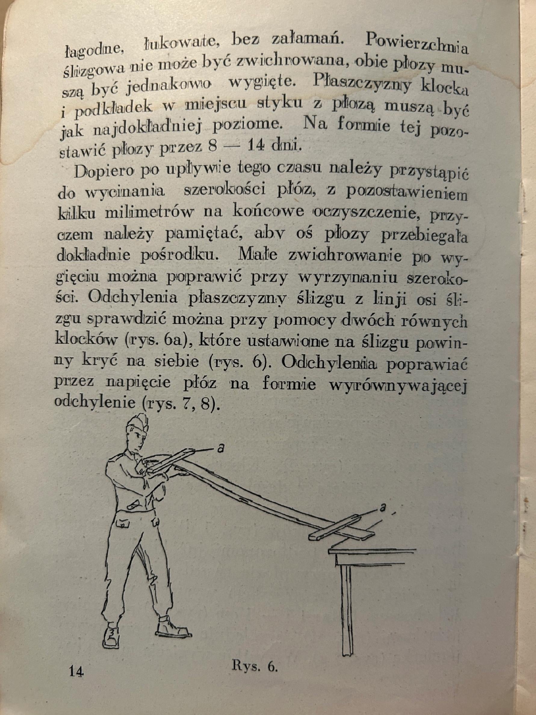 Sprzęt narciarski Wybór, wyrób, konserwacja, smary-Ziętkiewicz przedwojenna