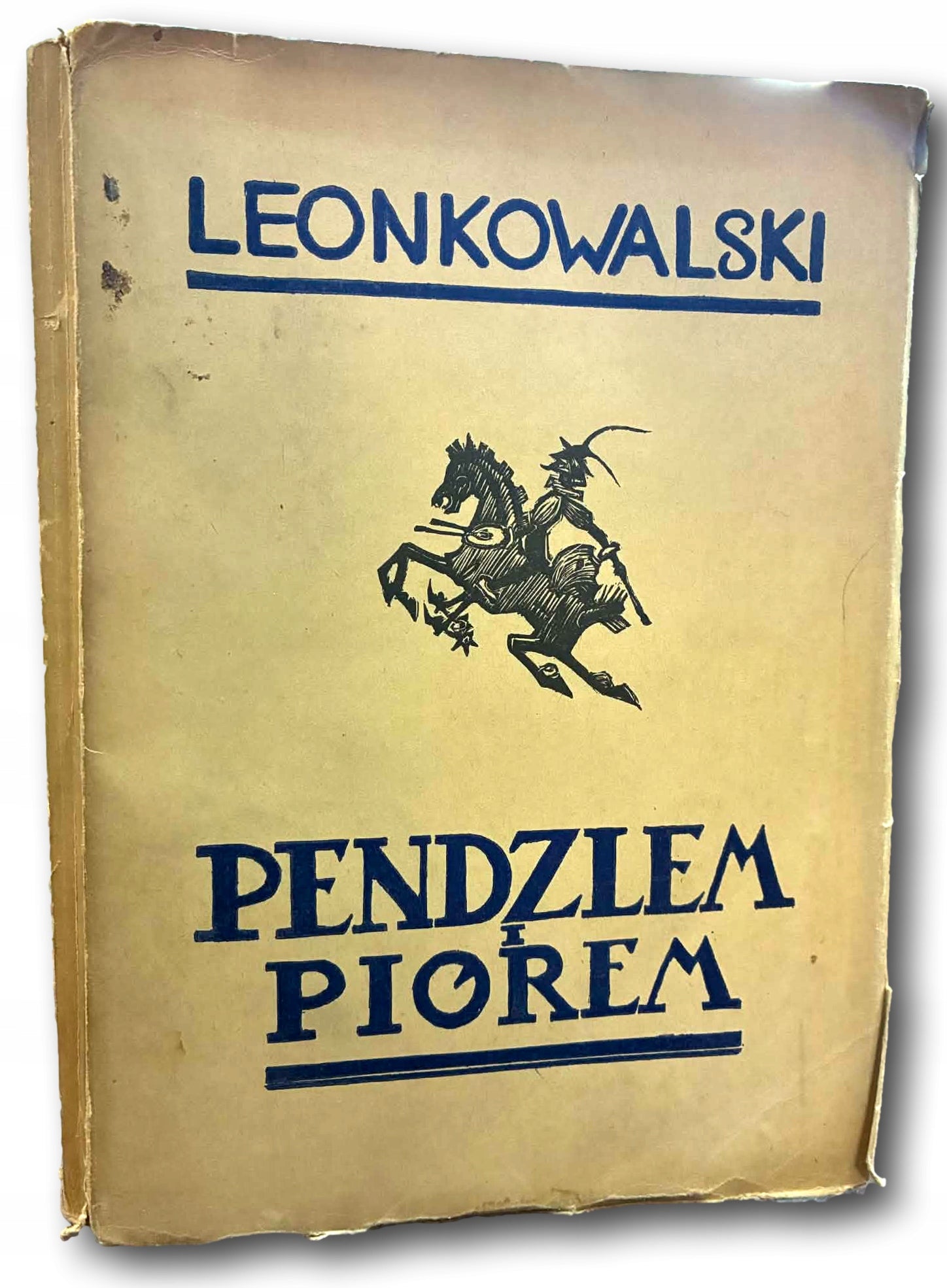 Pendzlem i piórem Leon Kowalski [Kraków 1937]