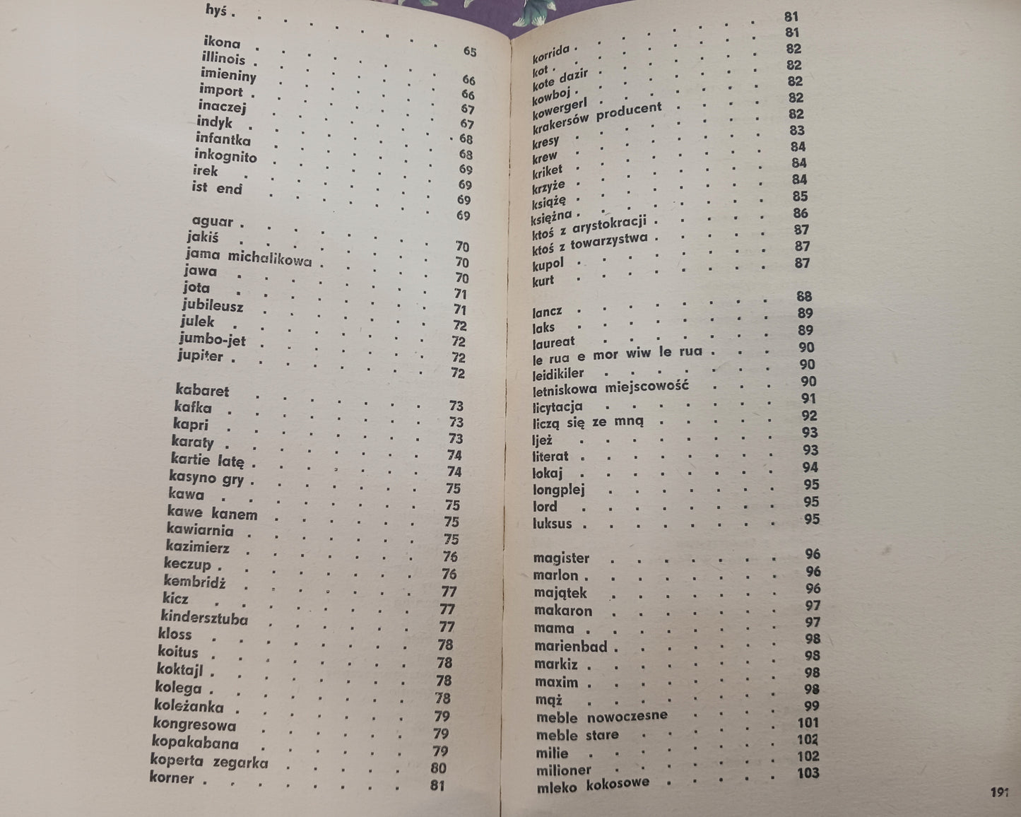 Vademecum dla snobki i snoba Jerzy Wittlin [dedykacja autora]