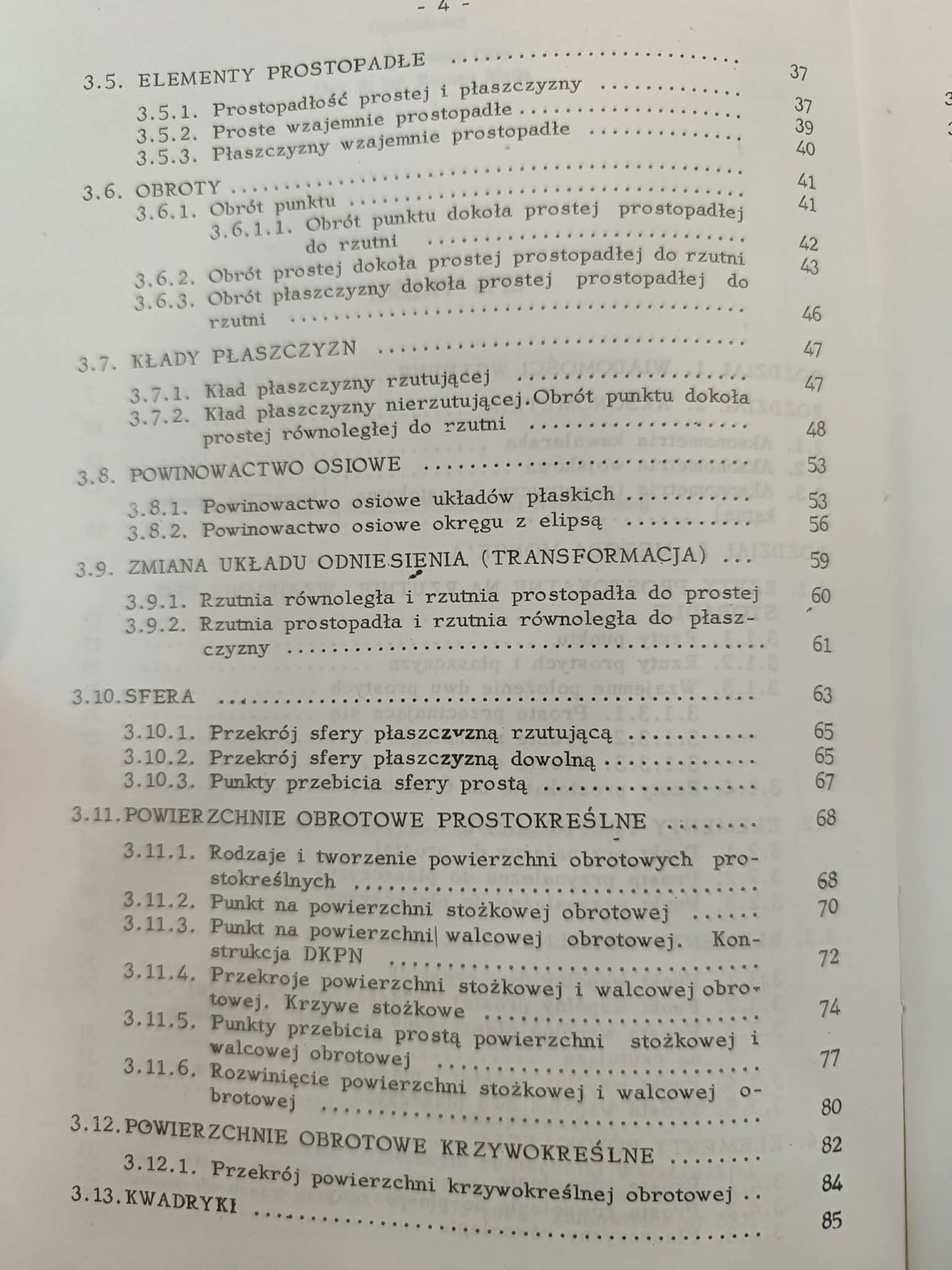 Geometria wykreślana, Henryk Koczyk