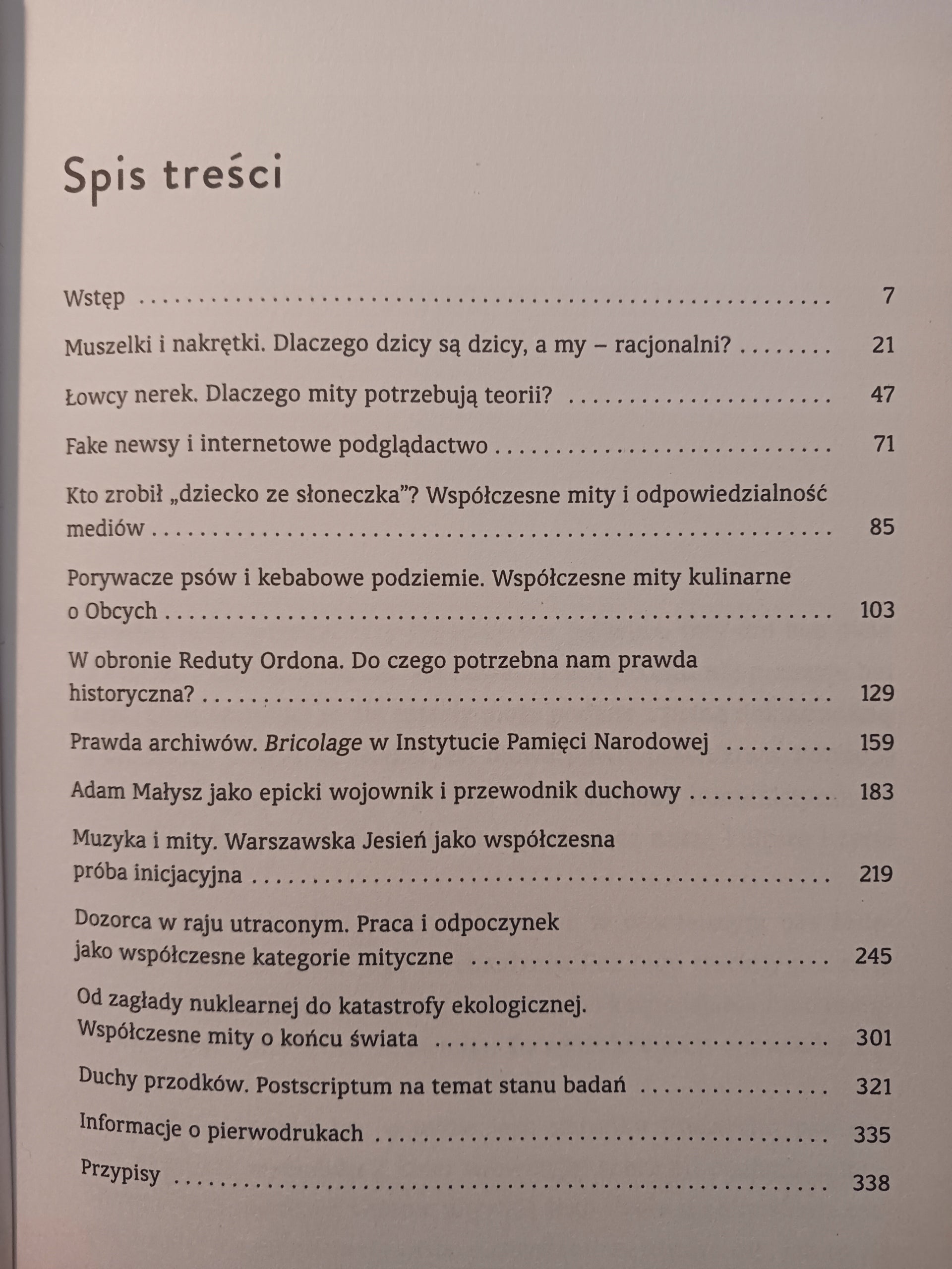 Mitologia współczesna Marcin Napiórkowski