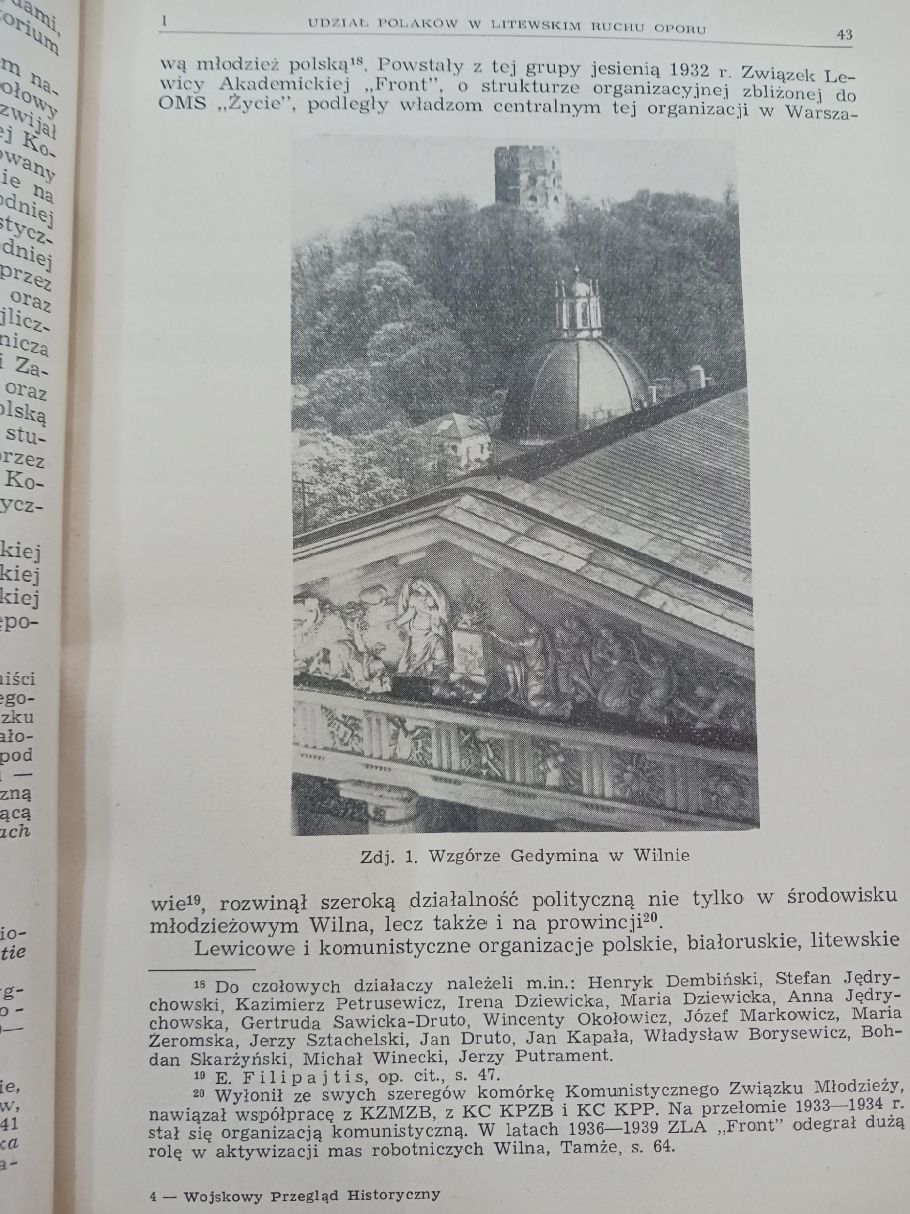 Wojskowy Przegląd Historyczny Rok XIII Nr 1 Warszawa 1968