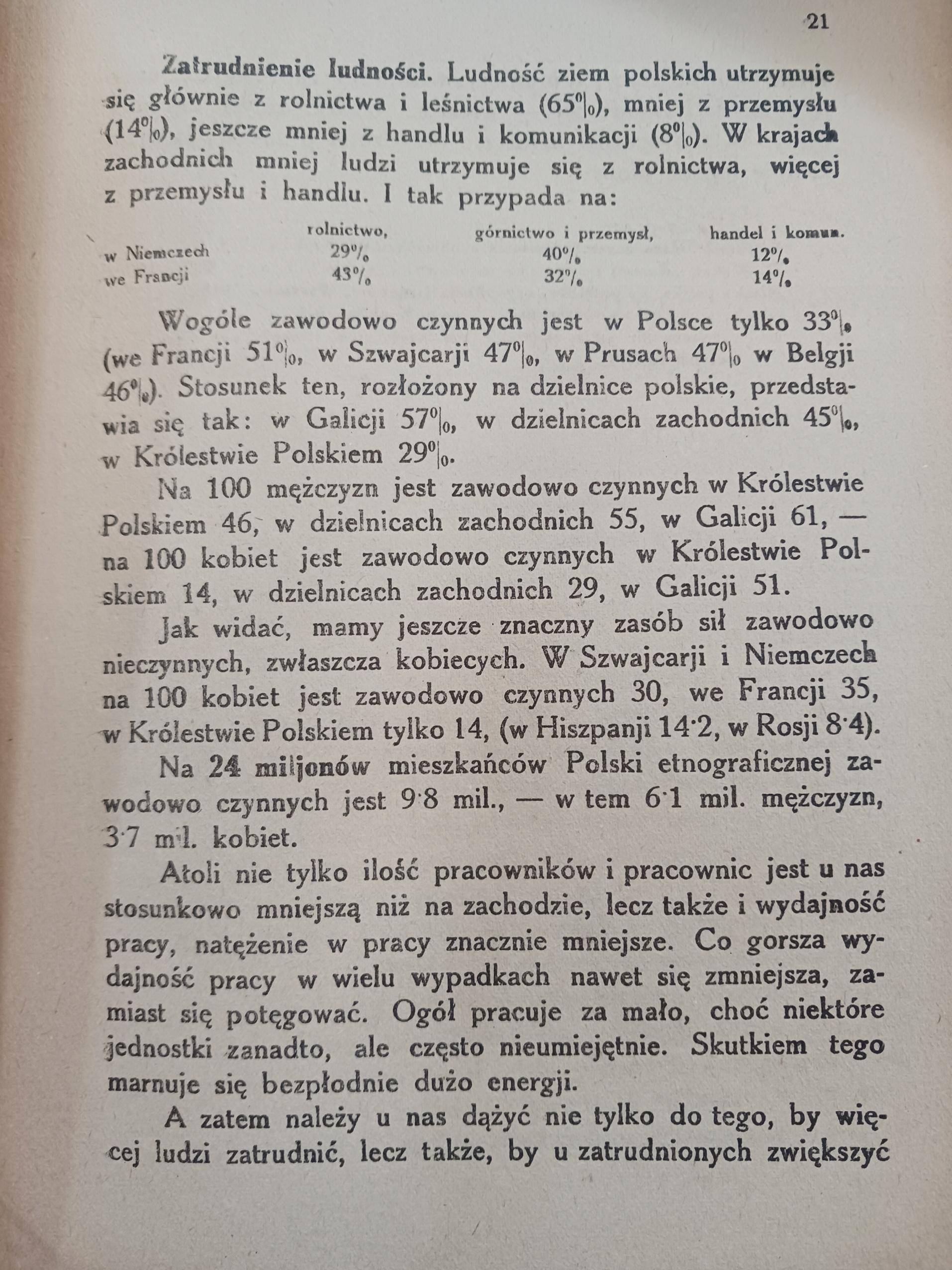 Geografja gospodarcza ziem polskich Herkulan Weigt [Wydanie z roku 1923]