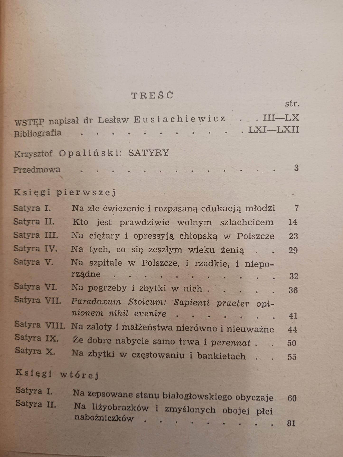 Satyry Krzysztof Opaliński [Biblioteka Narodowa]