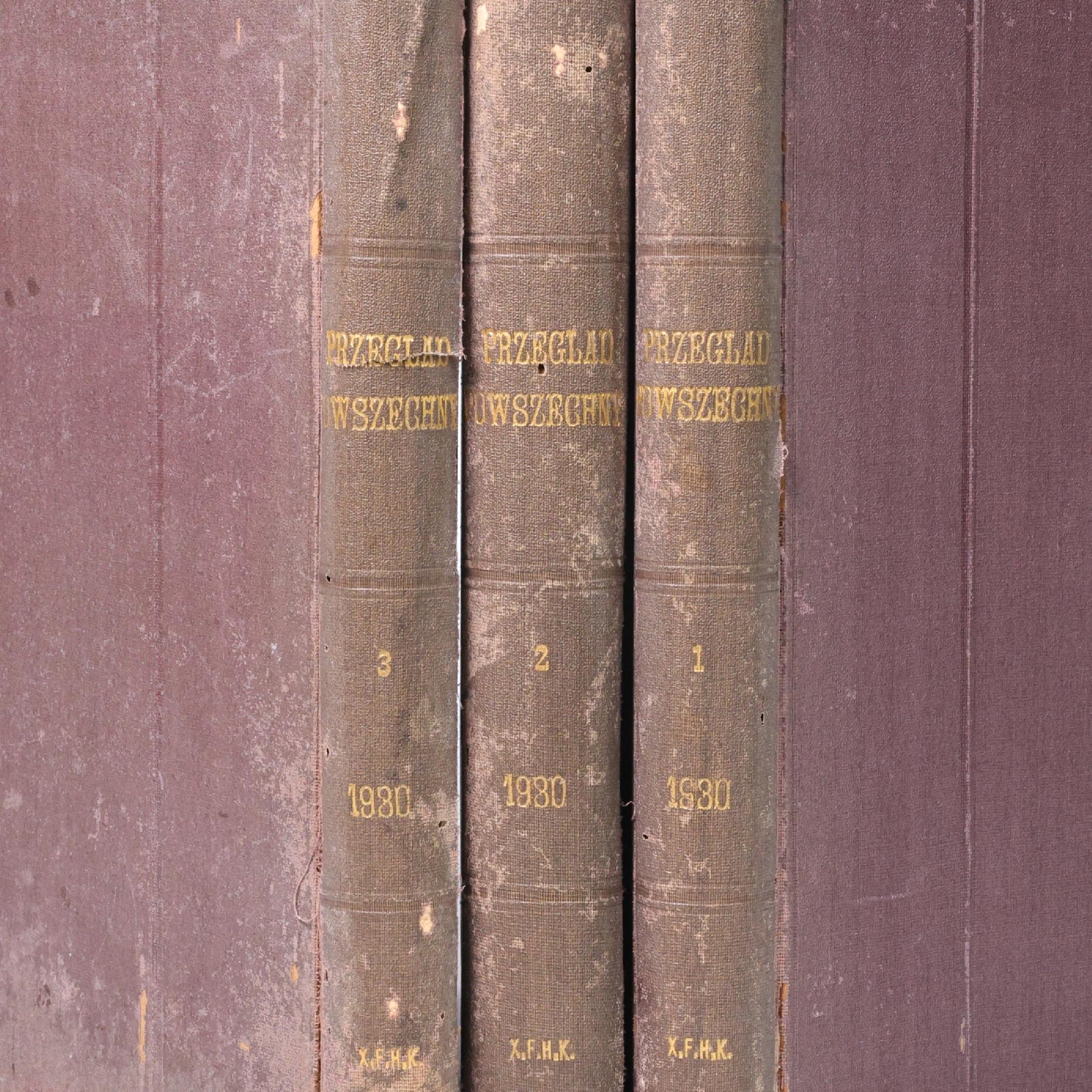Przegląd Powszechny. Rok XLVII Tomy 185-188 w trzech woluminach [1930]