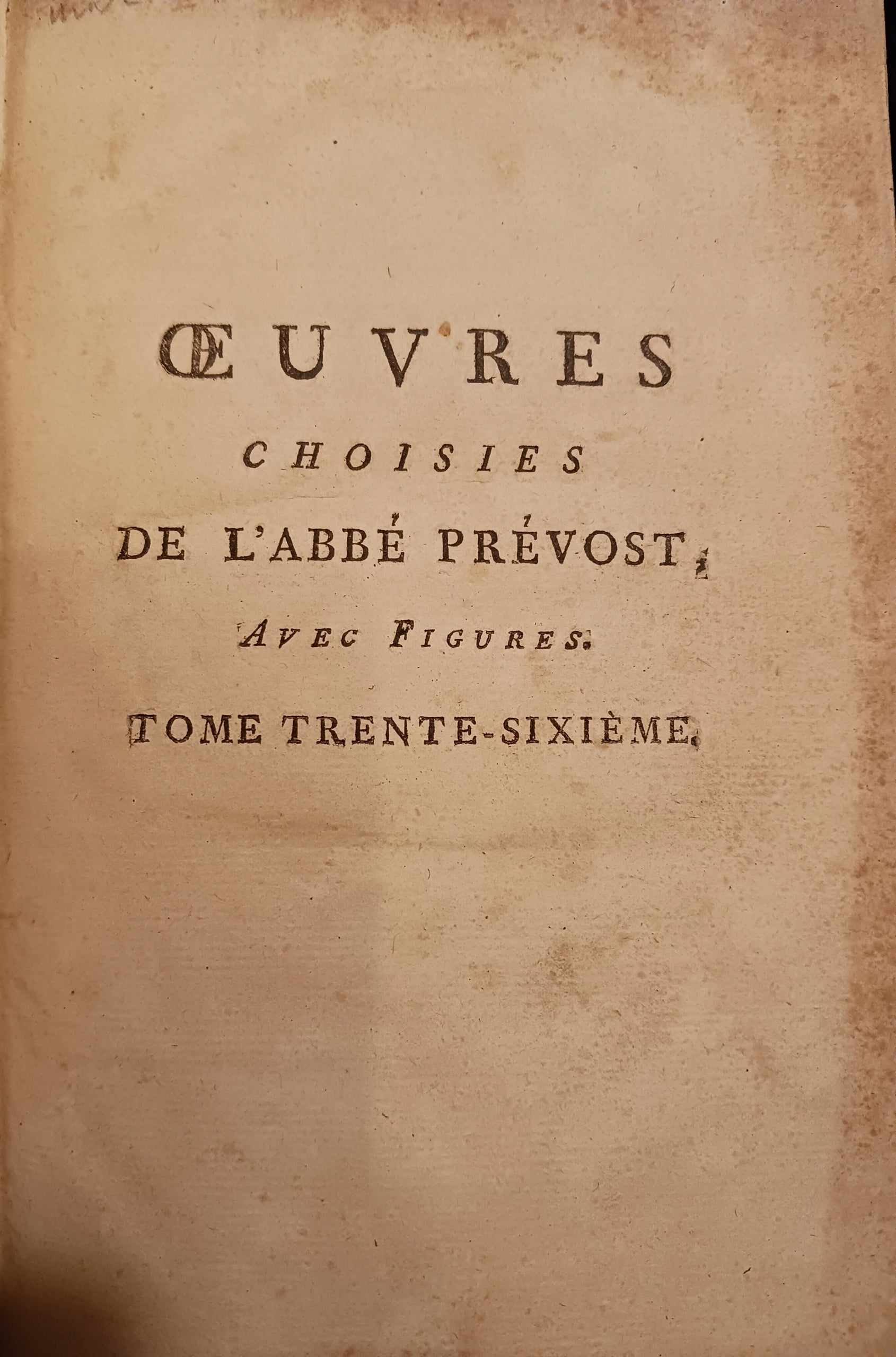 Histoire de Cicéron tom I [jęz. francuski] [wydanie z roku 1784]