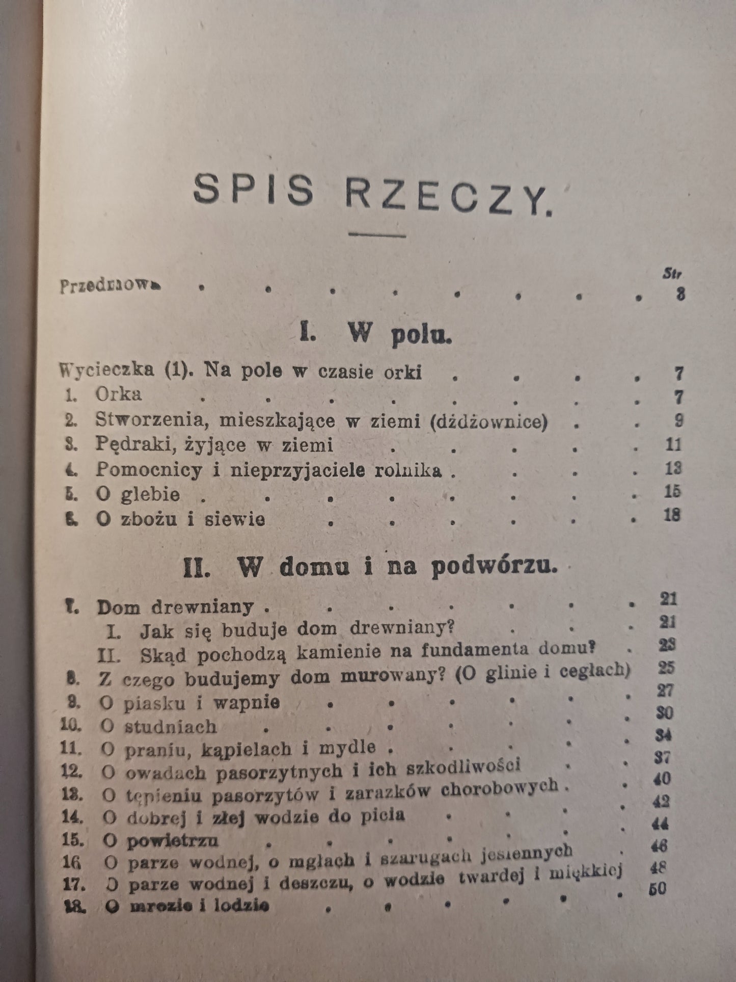 Początkowa nauka o przyrodzie Bohdan Dyakowski Wydanie jedenaste [ca 1930]