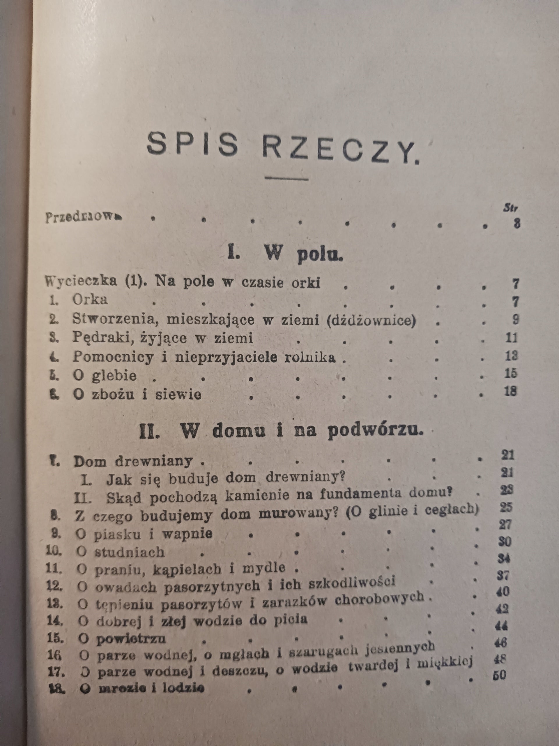 Początkowa nauka o przyrodzie Bohdan Dyakowski Wydanie jedenaste [ca 1930]
