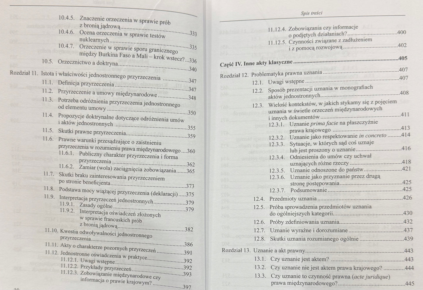 Akty jednostronne państw w prawie międzynarodowym Przemysław Saganek