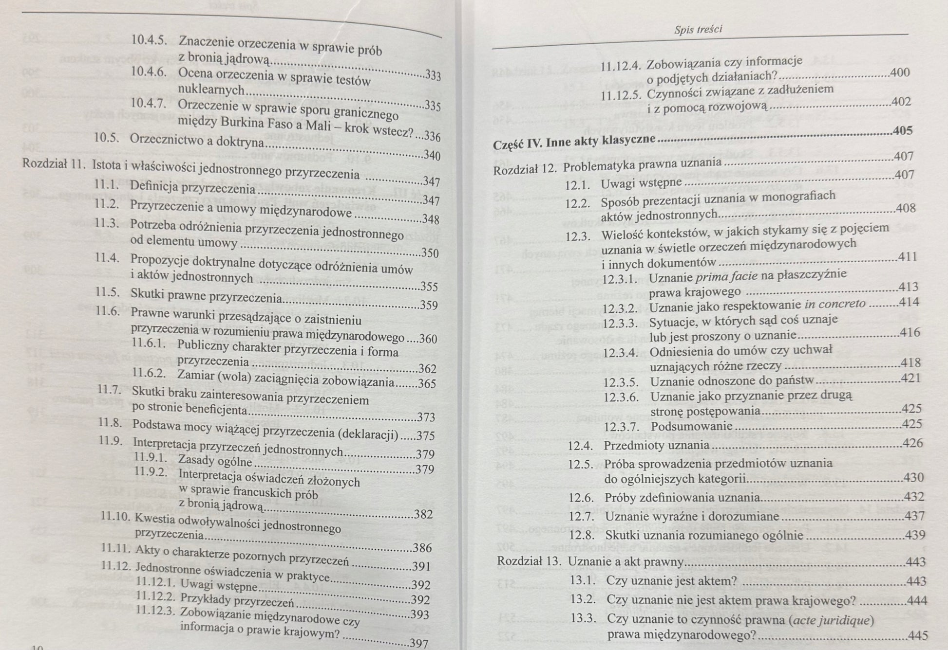 Akty jednostronne państw w prawie międzynarodowym Przemysław Saganek
