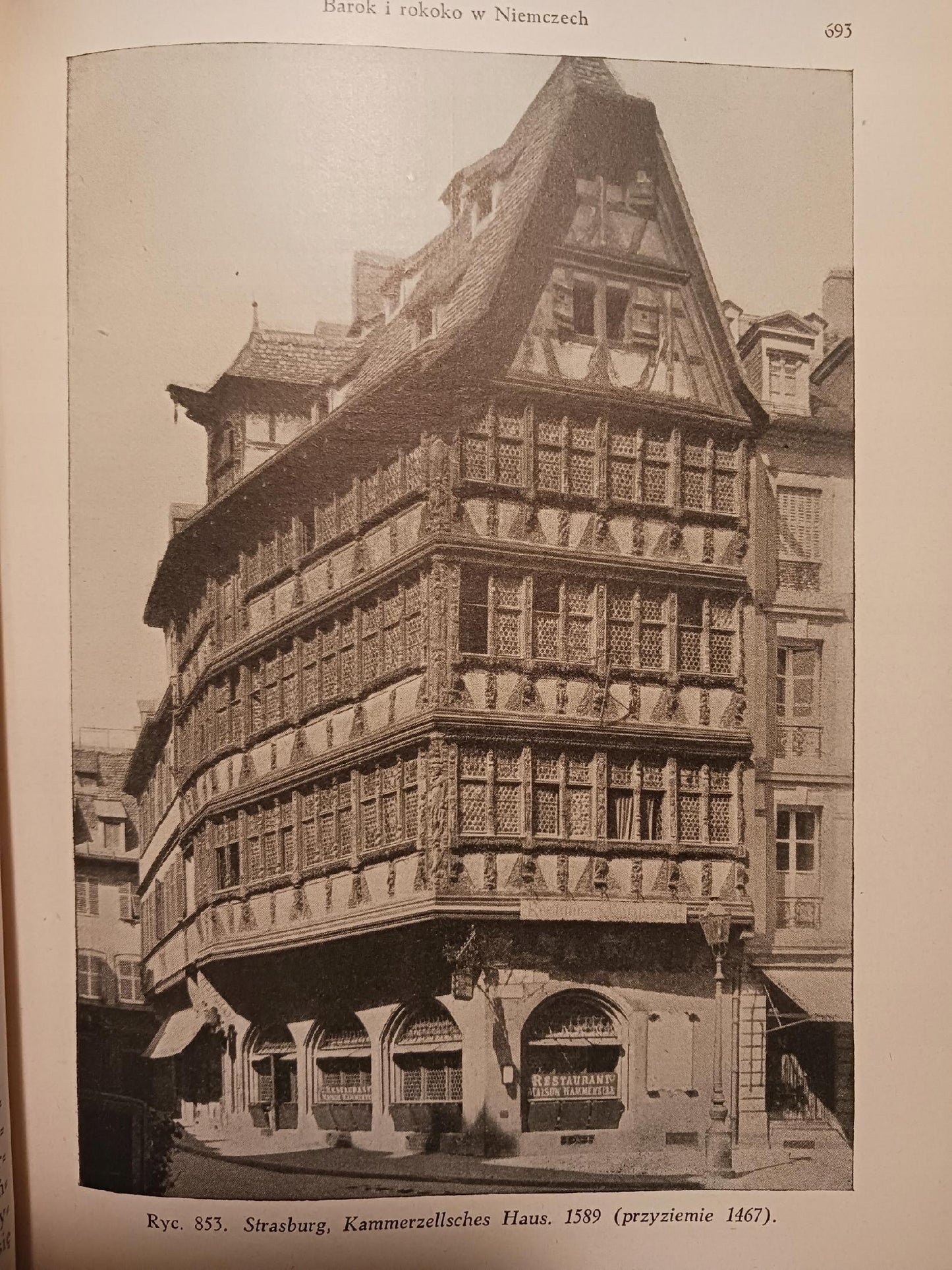 Historja sztuki Ryszard Hamman Tom I i II [oprawa Bolesław Zjawiński]