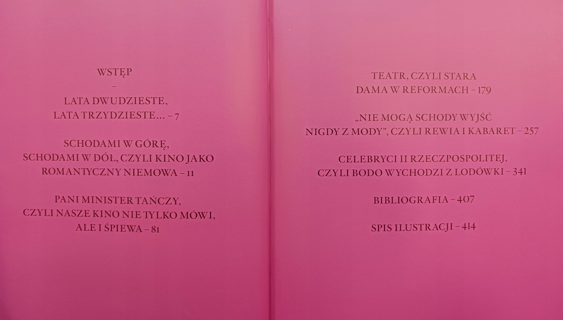 Kino, teatr, kabaret w przedwojennej Polsce Wojciech Kałużyński