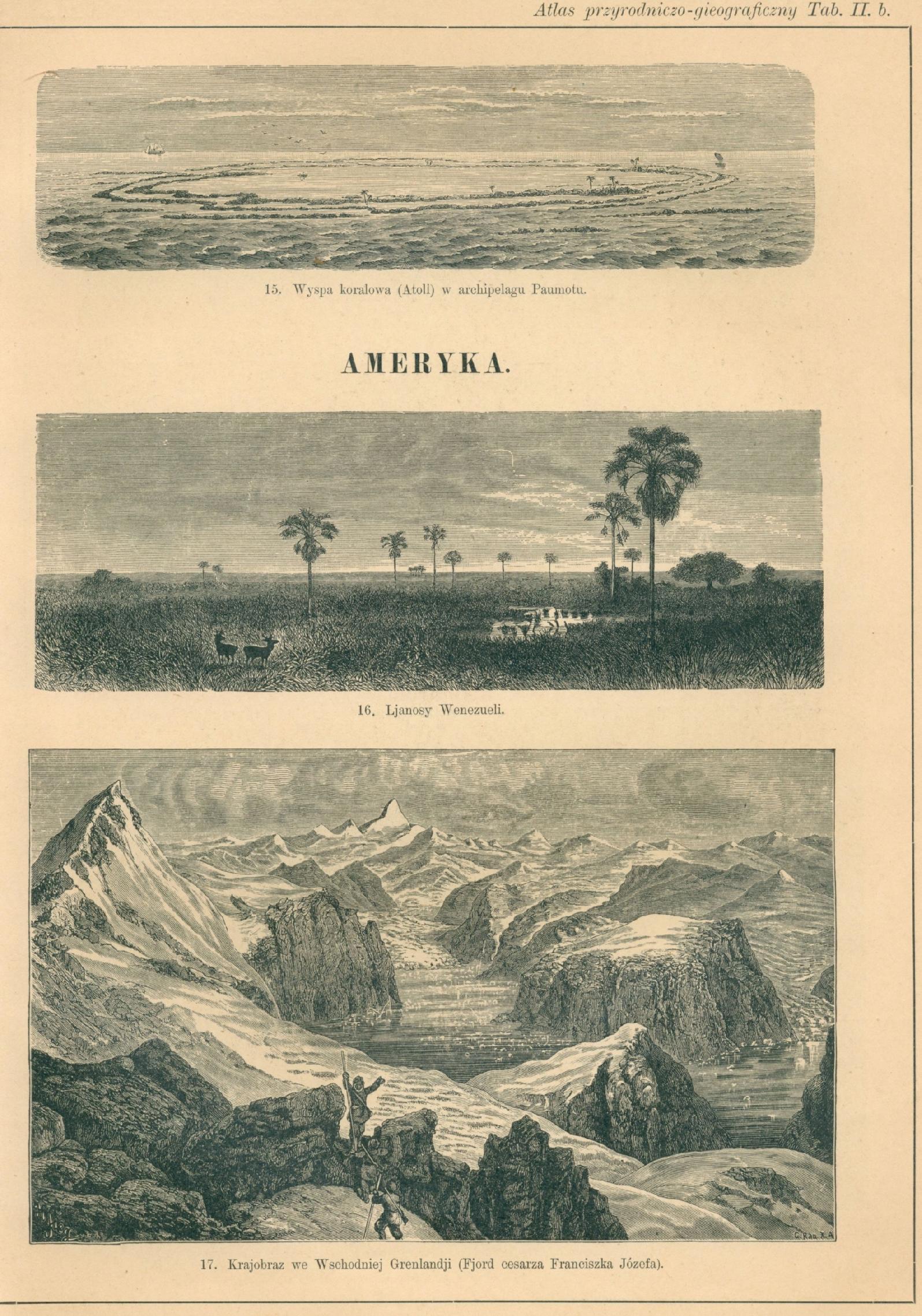Schneider Oskar, Atlas przyrodniczo-geograficzny zawierający typy...