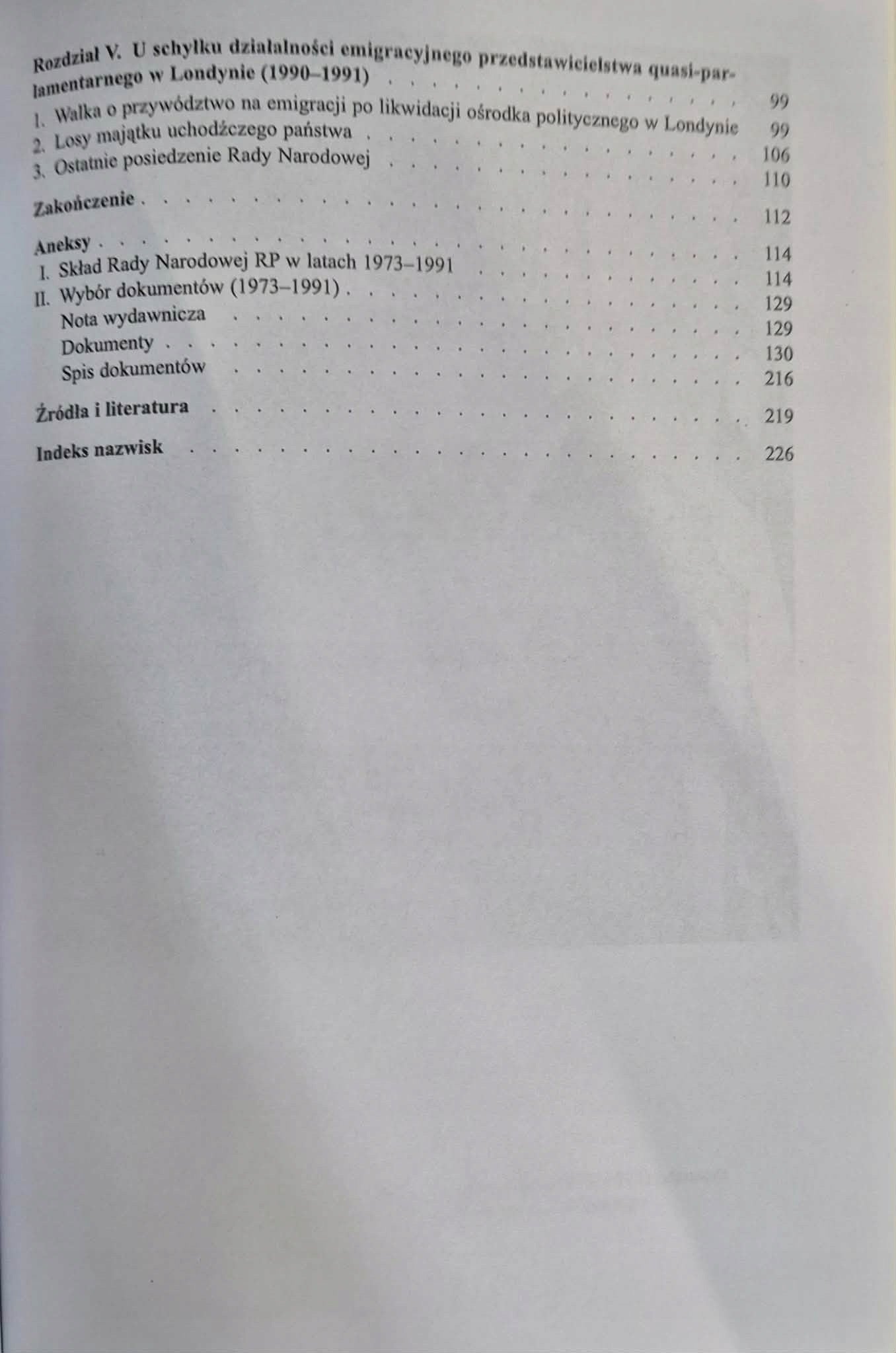 Parlamentaryzm polski na uchodźstwie 1973-1991 Romuald Turkowski