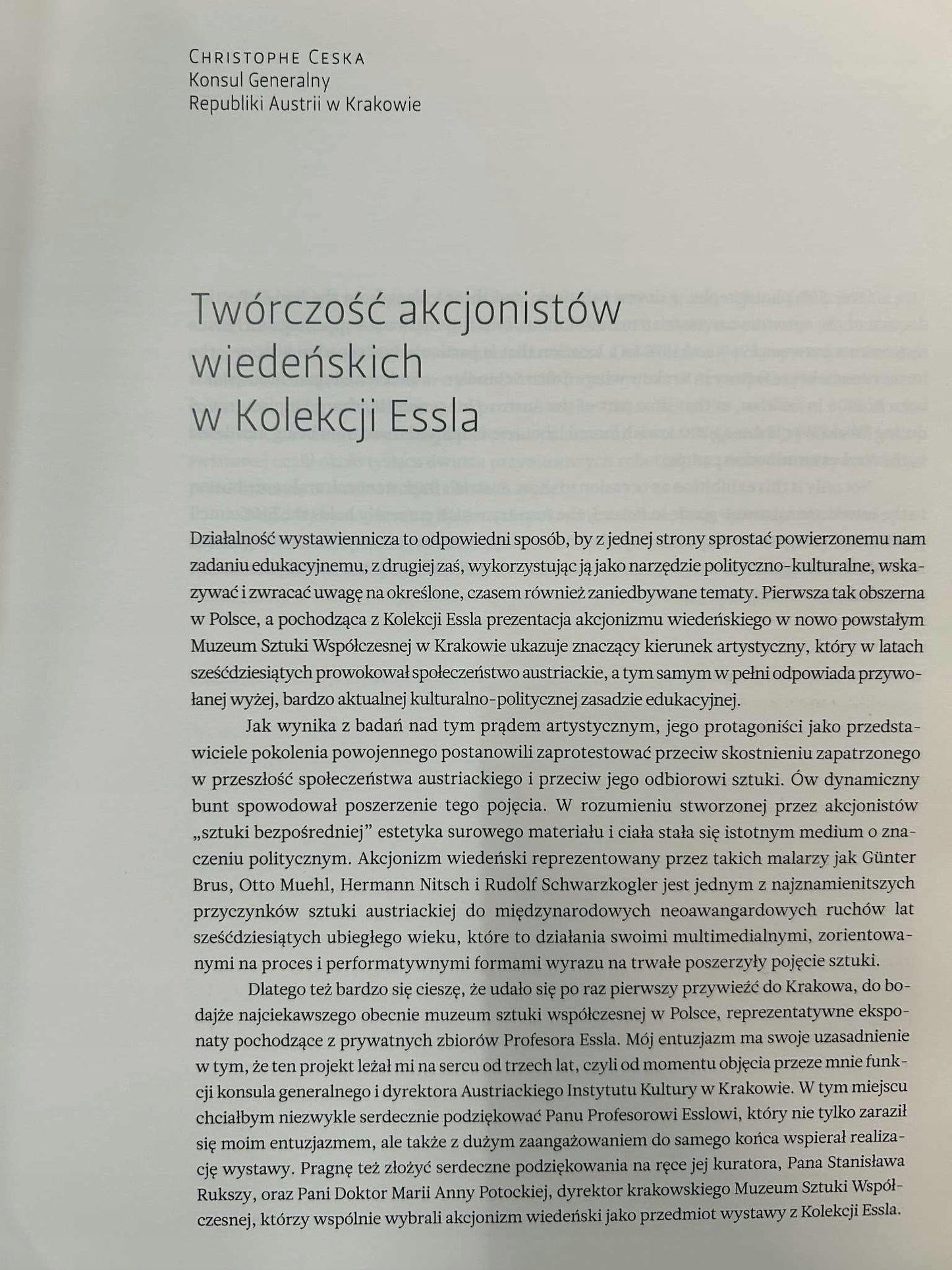 Akcjonizm wiedeński. Przeciwny biegun społeczeństwa - Brus, Nitsch, Muehl