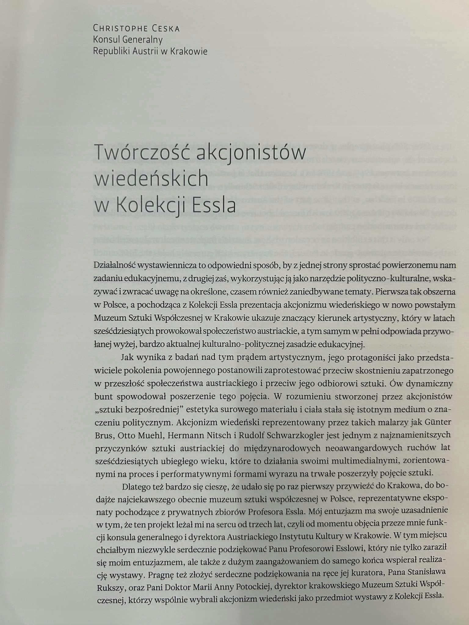 Akcjonizm wiedeński. Przeciwny biegun społeczeństwa - Brus, Nitsch, Muehl