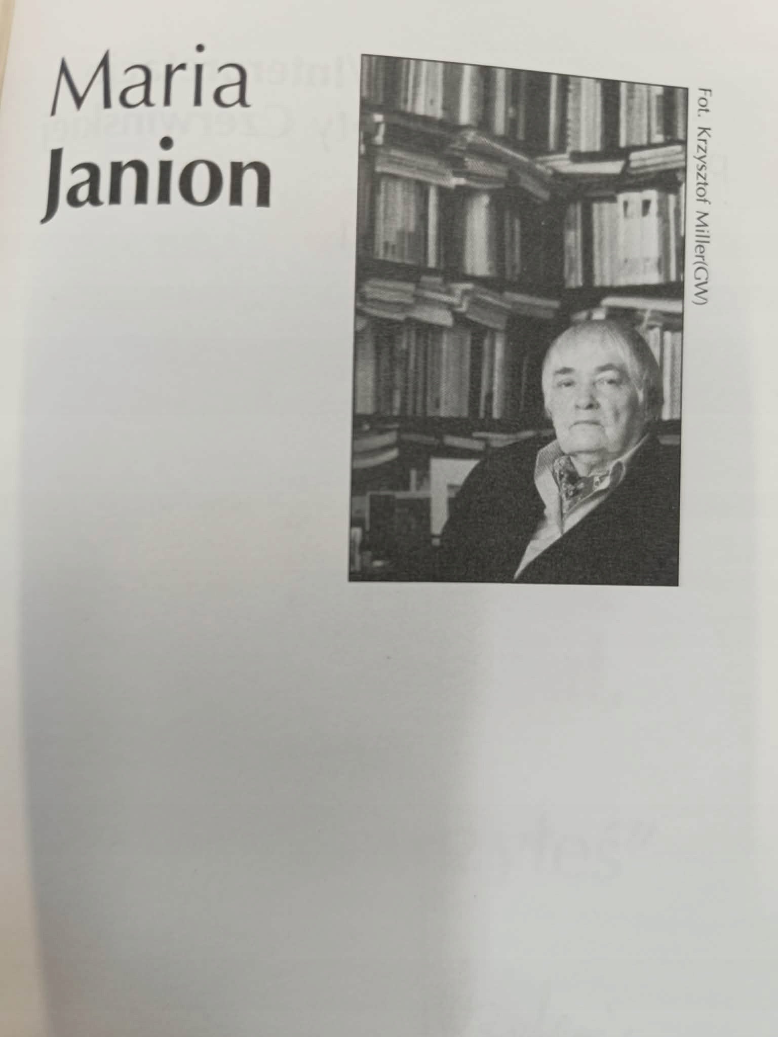 Czy będziesz wiedział, co przeżyłeś? Maria Janion