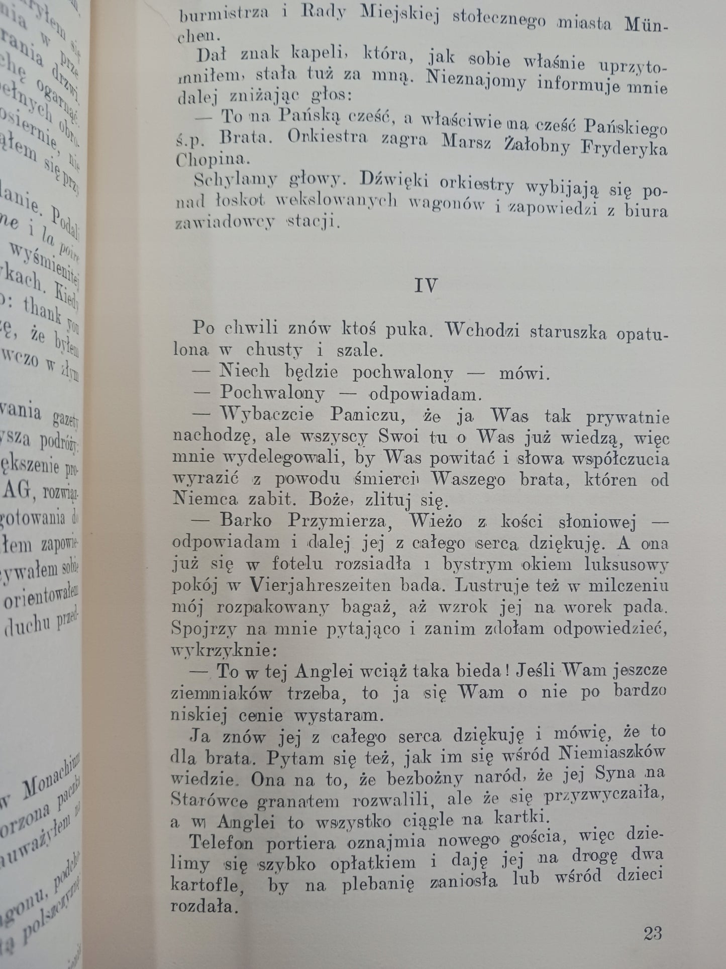 Części mniejszej całości opowiadania Adam Czerniawski