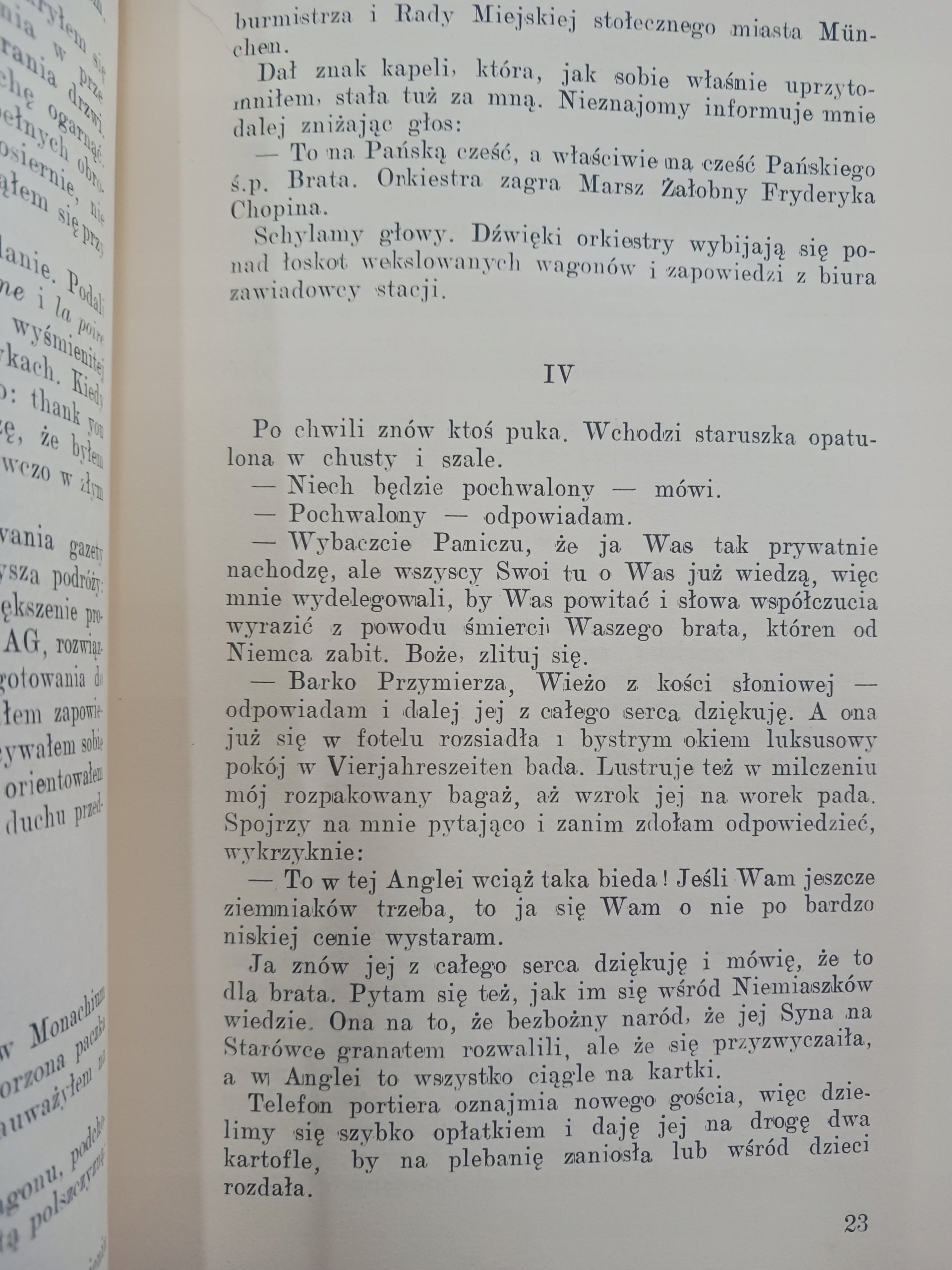 Części mniejszej całości opowiadania Adam Czerniawski