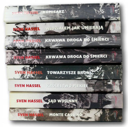 Sven Hassel zestaw x8 [Komisarz + Widziałem jak umierają + ]