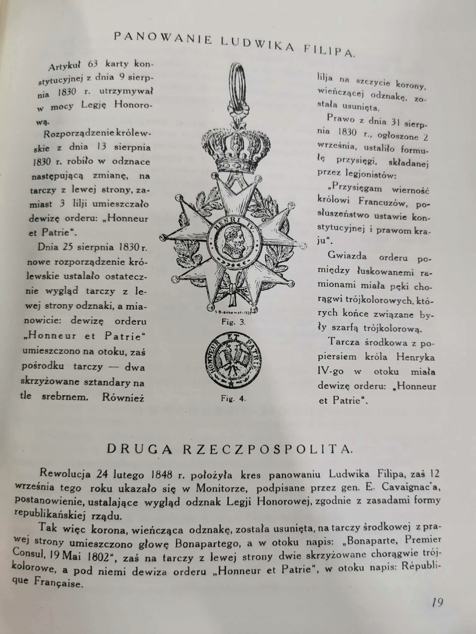 Legja honorowa w Polsce 1803-1923, S. Łoza