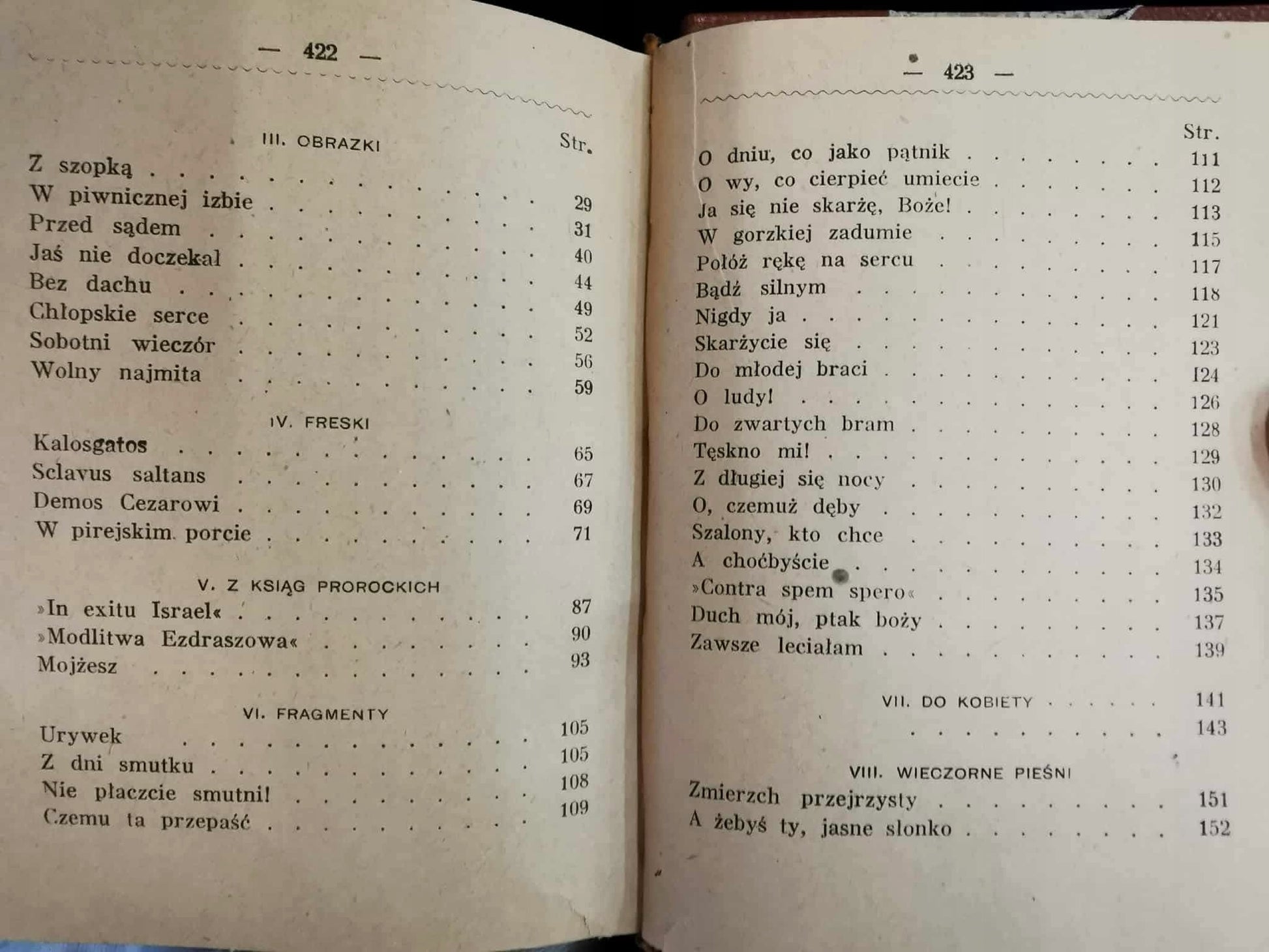 Wybór poezyj, M. Konopnicka [1922]